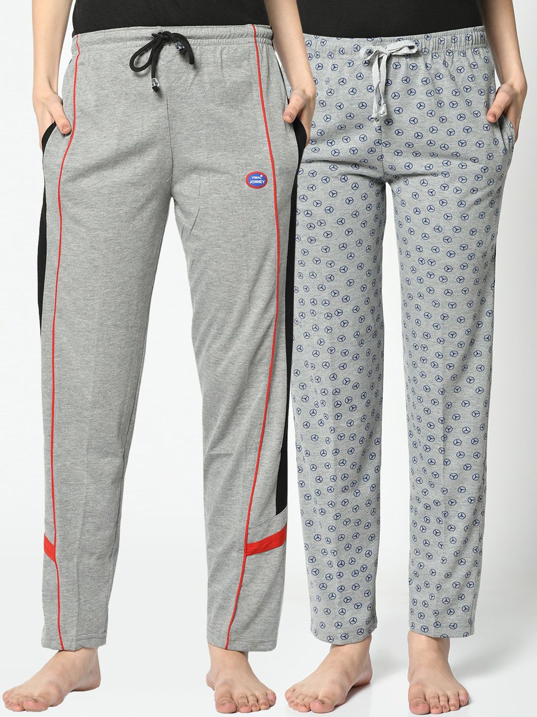 VIMAL JONNEY Women Pack Of 2 Lounge Pants Price in India