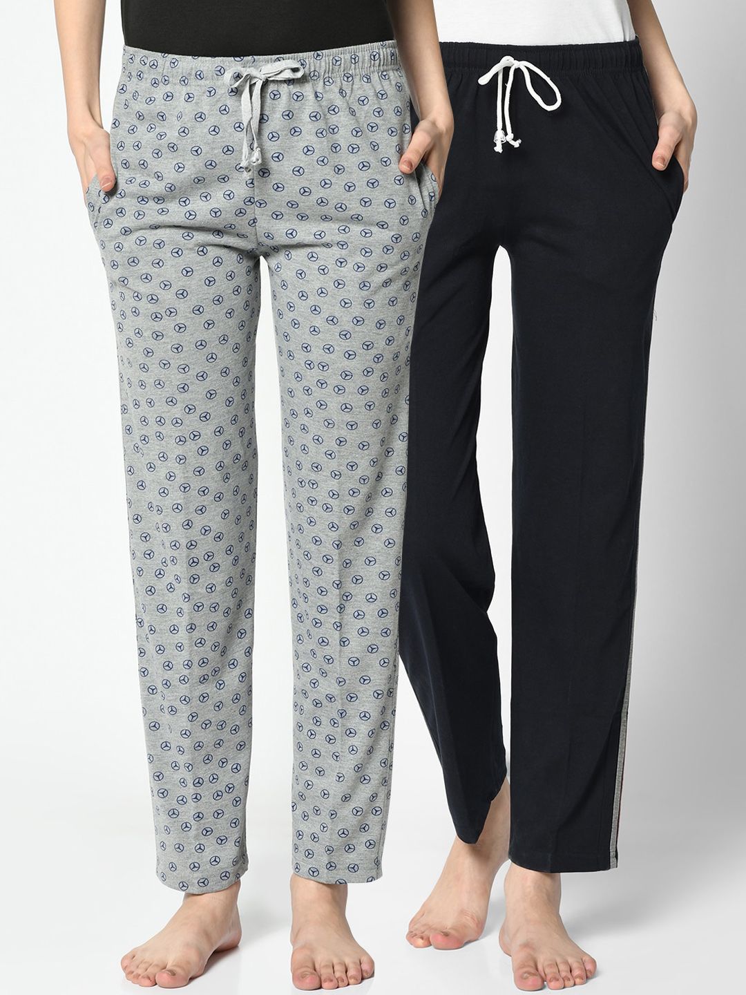 VIMAL JONNEY Women Pack Of 2 Lounge Pants Price in India