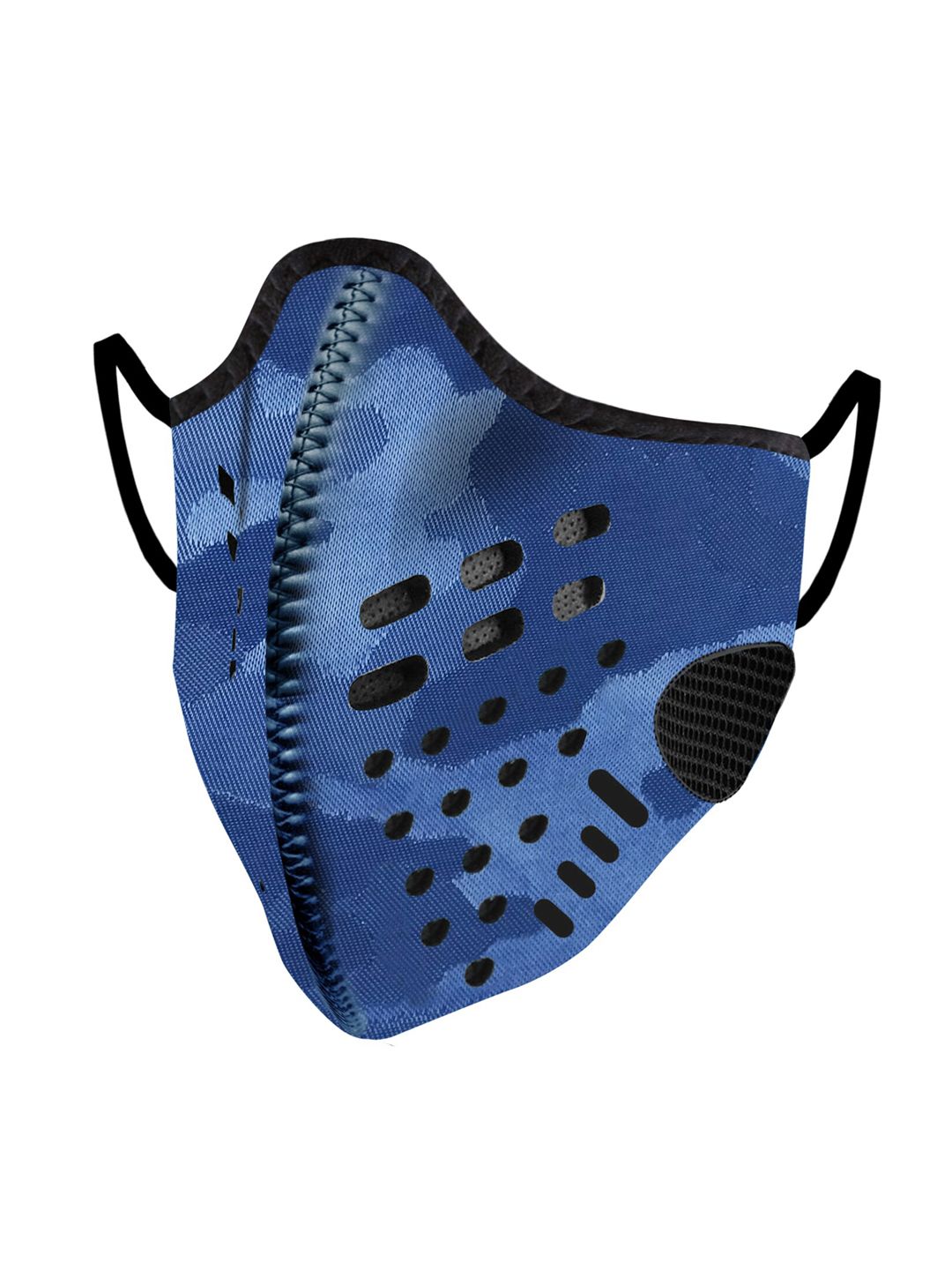 Lioncrown Unisex Blue Anti-Bacterial Outdoor Face Mask Price in India