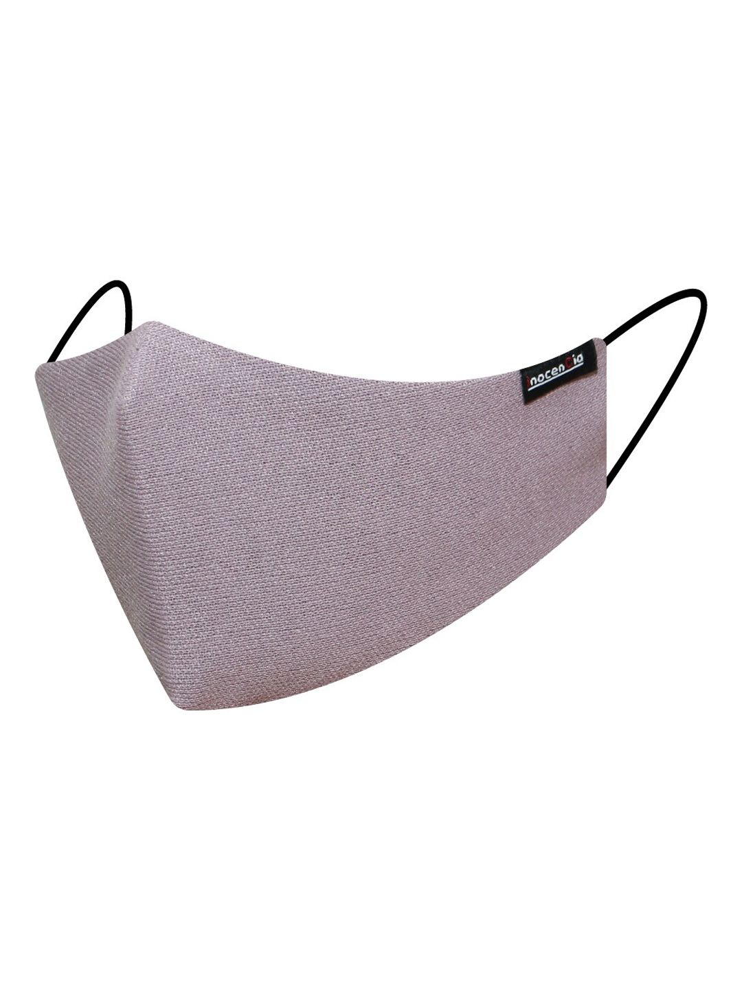 inocenCia Unisex Lavender 2 Ply Solid Reusable Cloth Mask Price in India