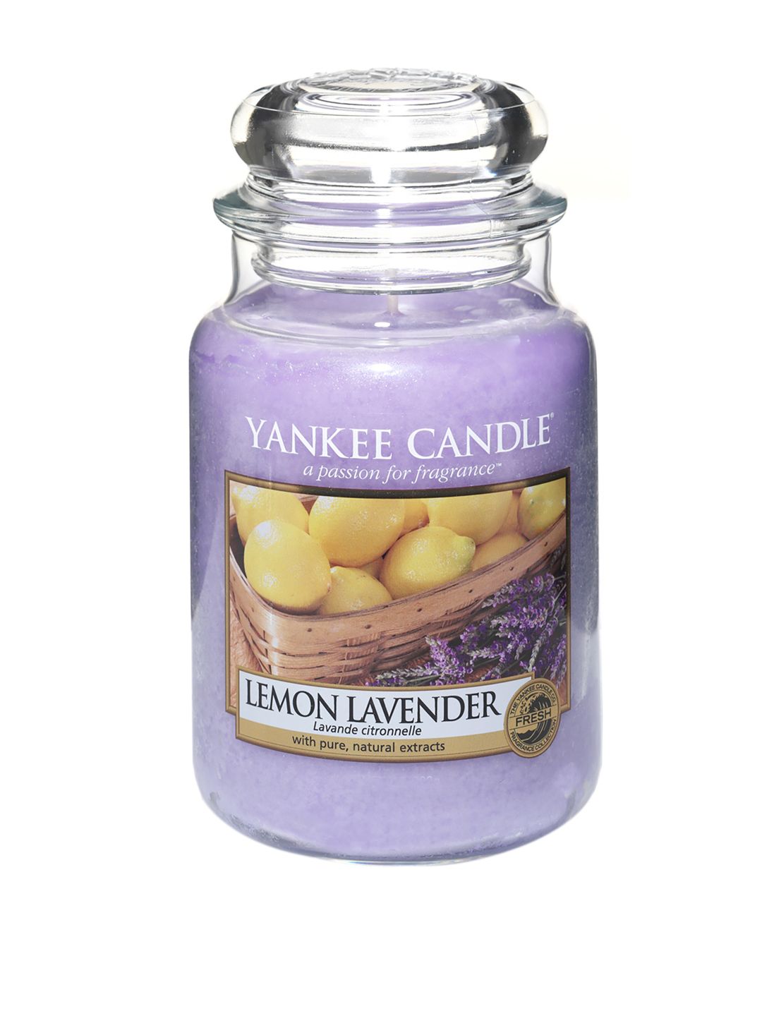 YANKEE CANDLE Lavender Classic Large Jar Lemon Lavender Scented Candles Price in India