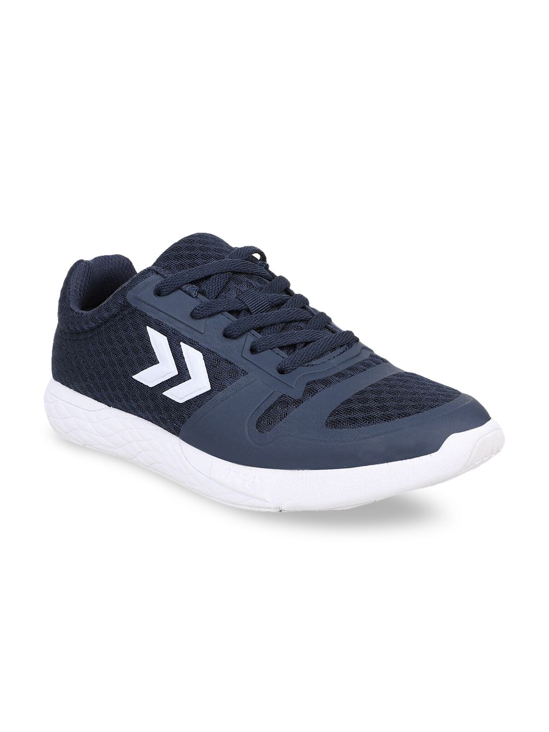 hummel Unisex Navy Blue Mesh Training or Gym Shoes Price in India