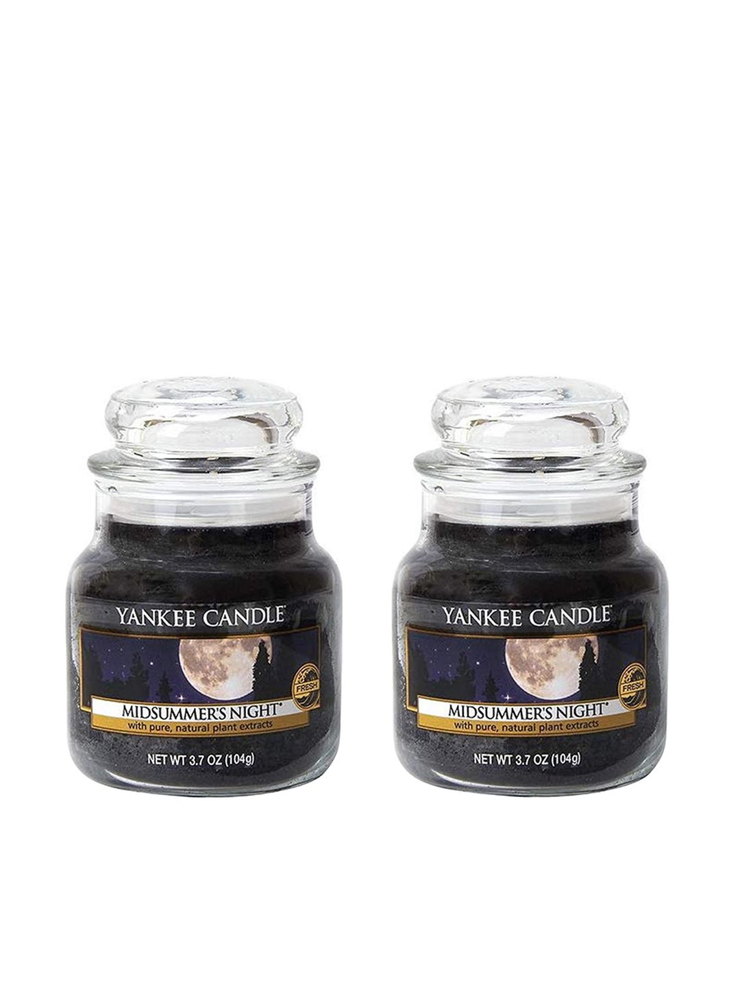 YANKEE CANDLE Set Of 2 Classic Jar Midsummer Night Scented Candles Price in India
