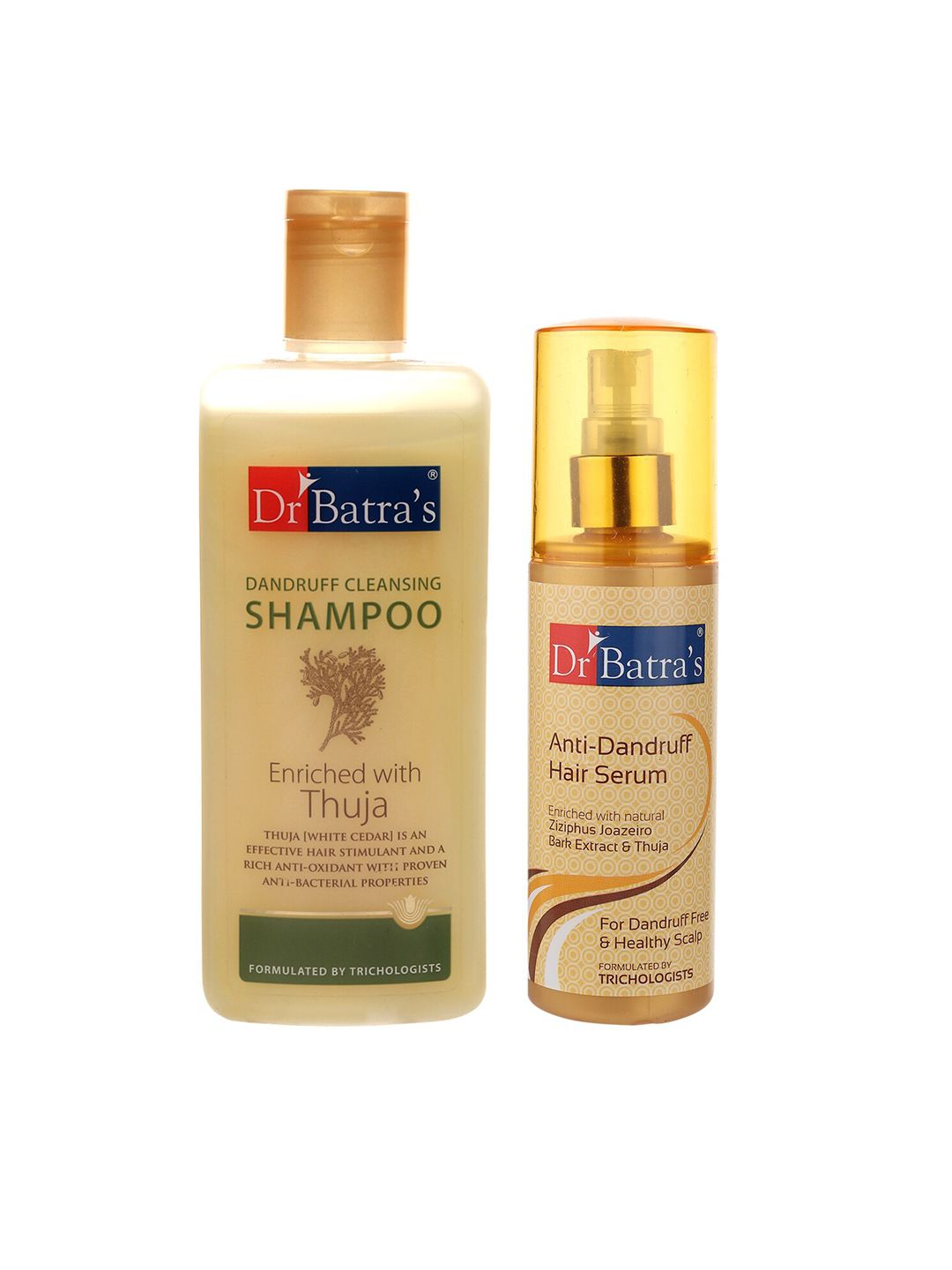 Dr. Batras Unisex Set Of 2 Dandruff Cleansing Shampoo & Anti Dandruff Hair Serum 325ml Price in India