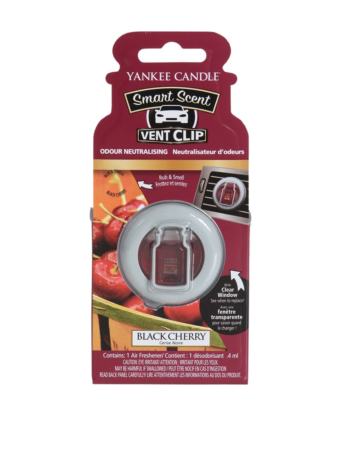 Yankee Candle White Cherry Smart Scent Vent Clip Air Freshener Price in India