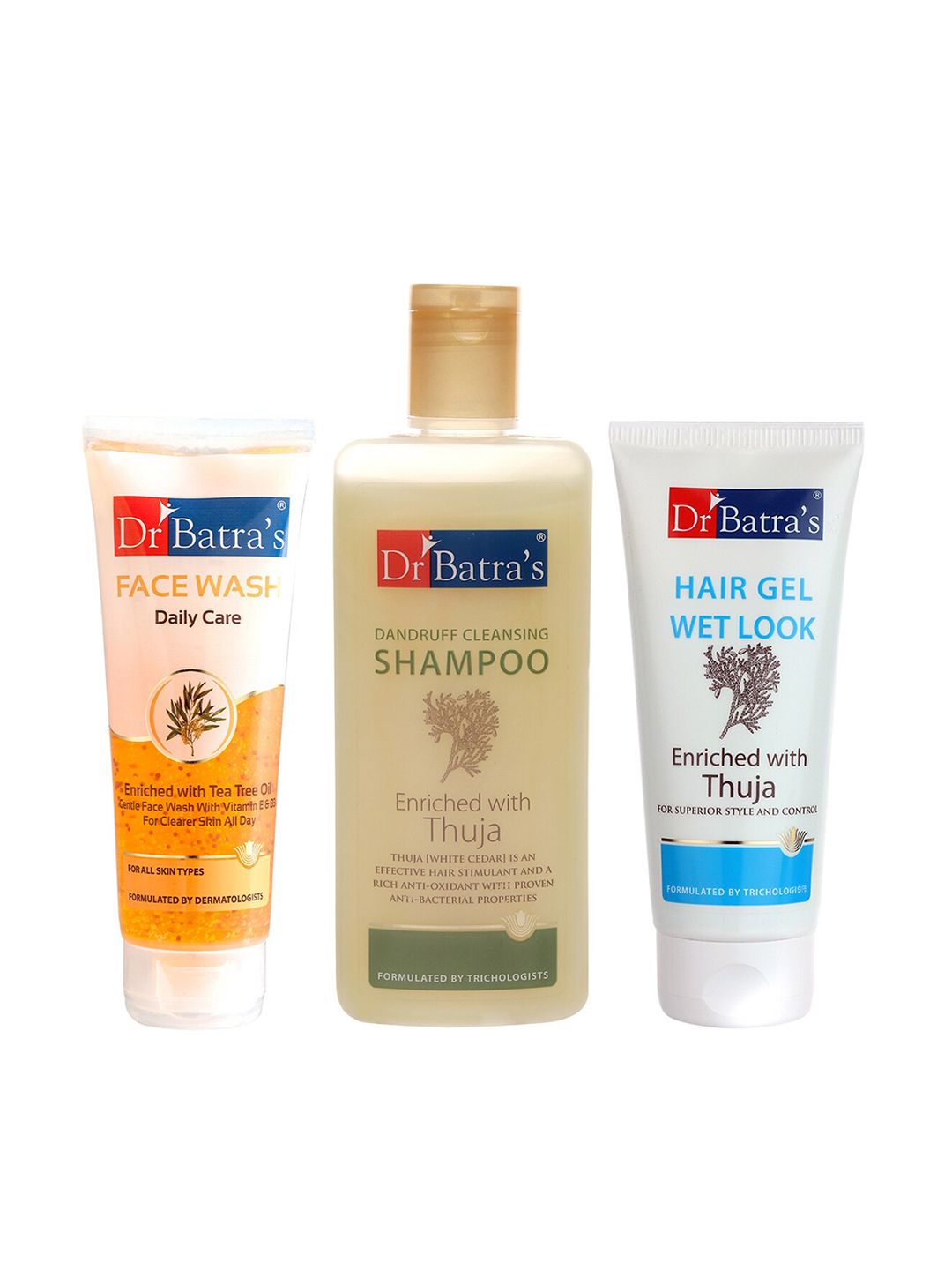 Dr Batra's Dandruff Cleansing Shampoo, Hair Gel and Face Wash Price in India