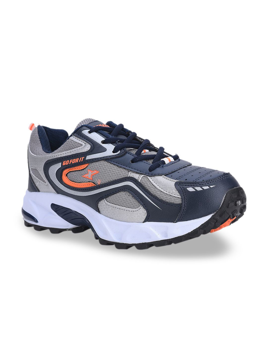 Sparx Men Navy Blue Synthetic Running Shoes