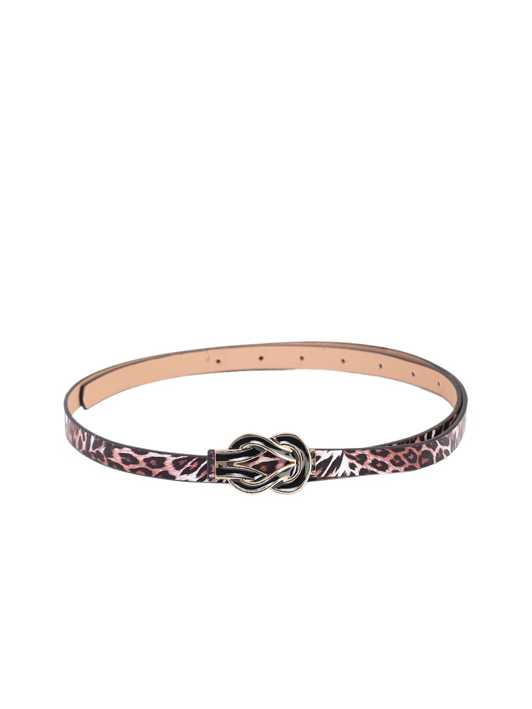 Alvaro Castagnino Women Beige & Brown Printed Belt Price in India