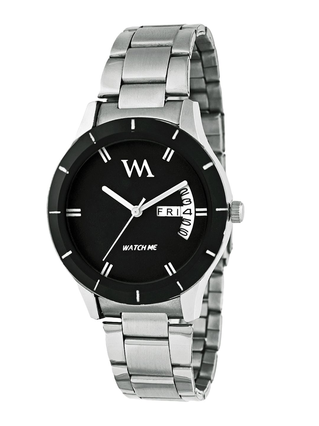 WM Women Black Day and Date Analogue Watch AWC-021-Ffebs Price in India