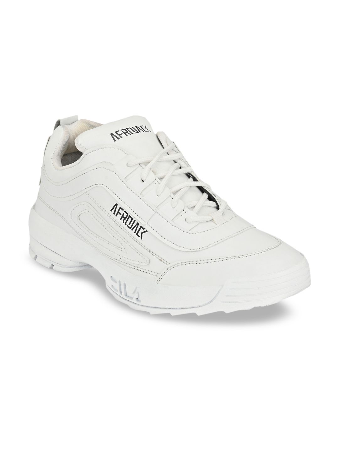 AfroJack Men White Sneakers