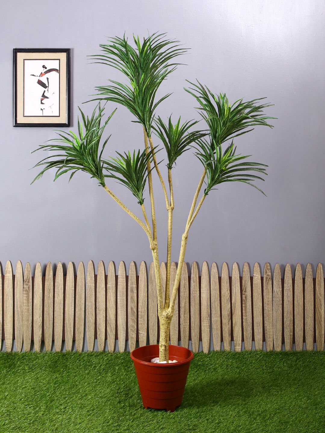 PolliNation Green Artificial Yucca Plant Without Pot Price in India