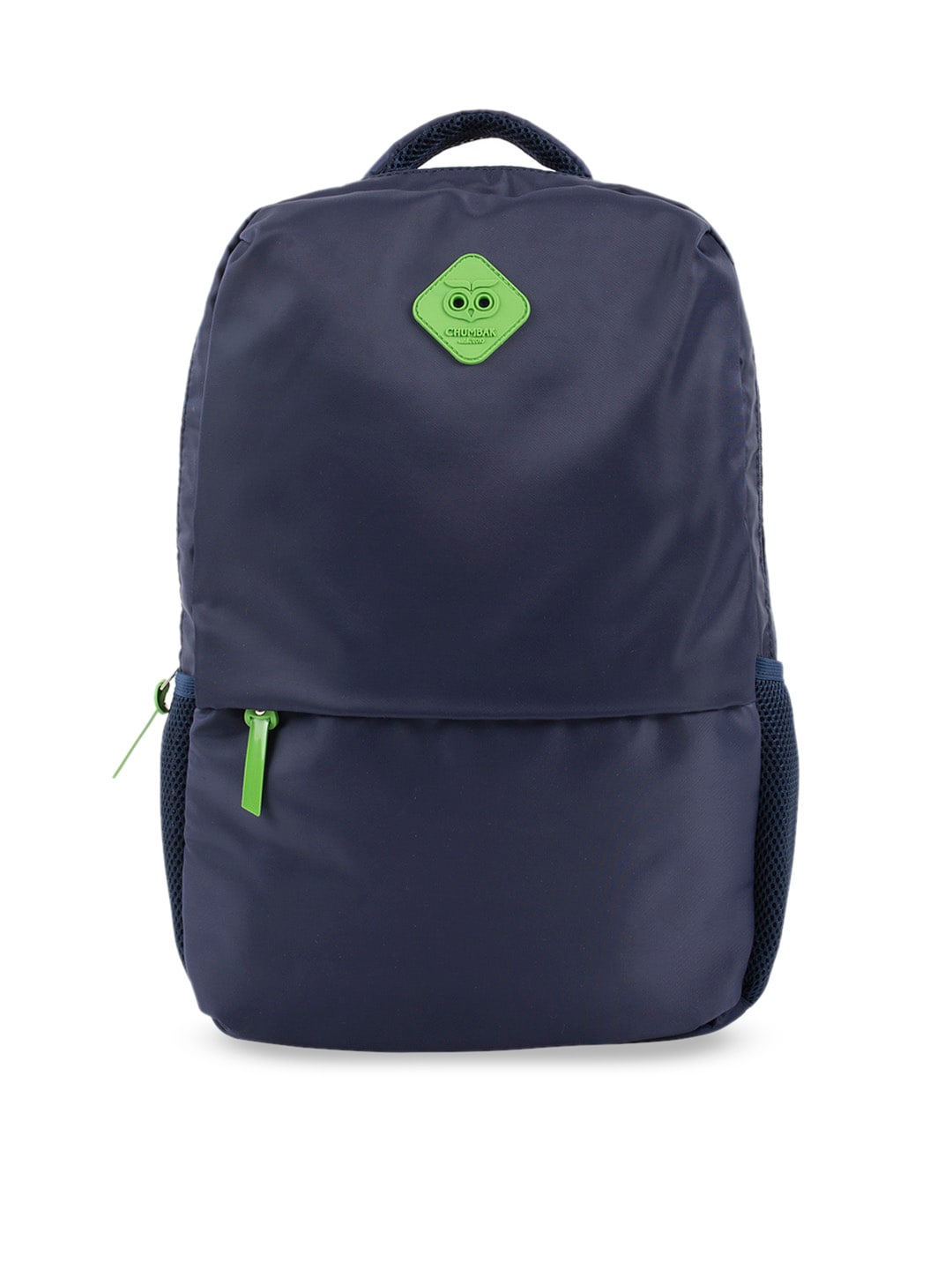 Chumbak Women Navy Blue Solid Backpack Price in India