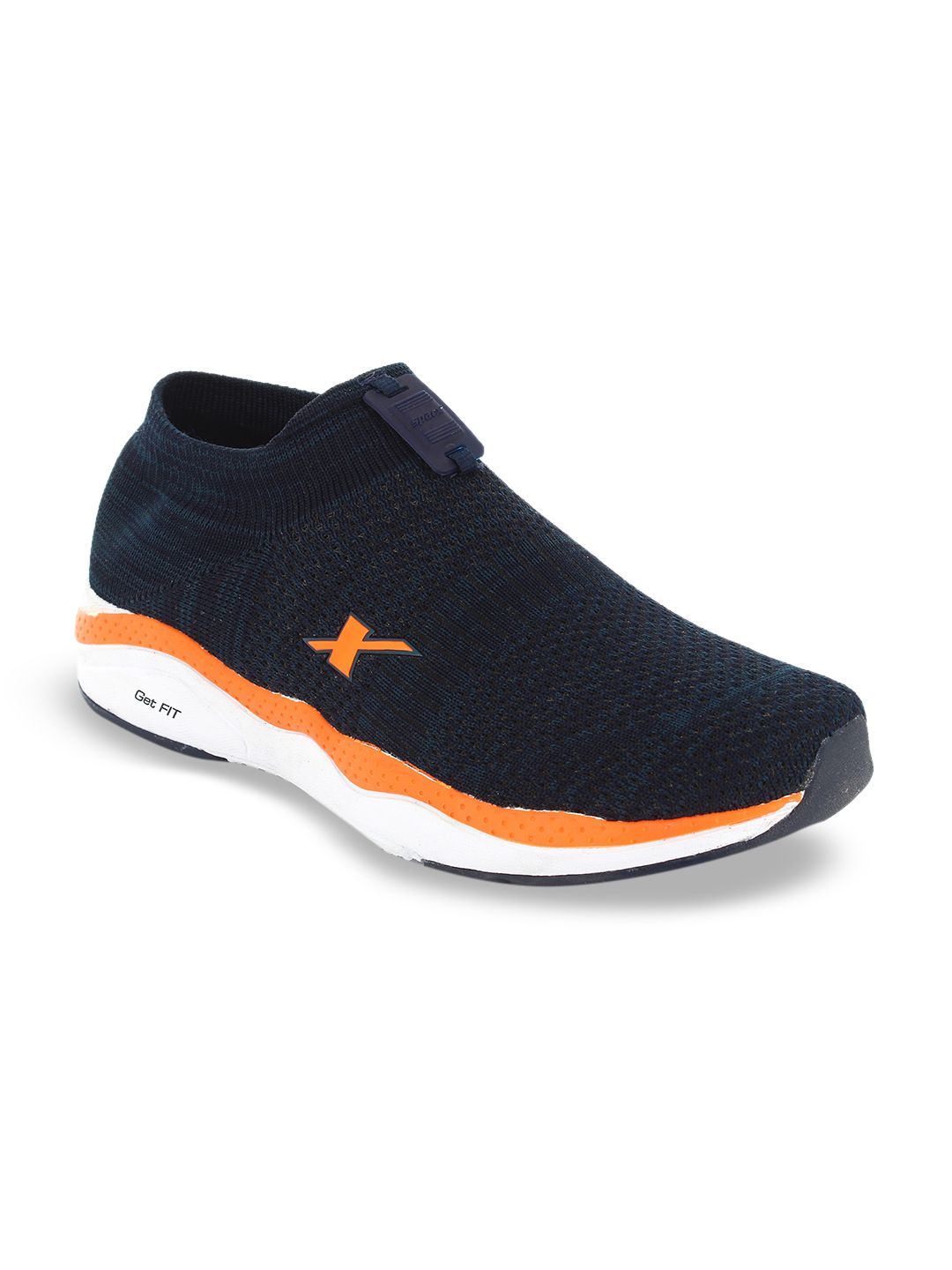 Sparx Men Navy Blue Mesh Running Shoes