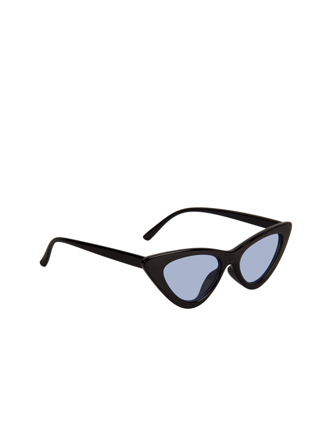 NuVew Women Cateye Sunglasses ES_16005-29-NW-Cat2-FLBL-BLK-CE-60-G Price in India