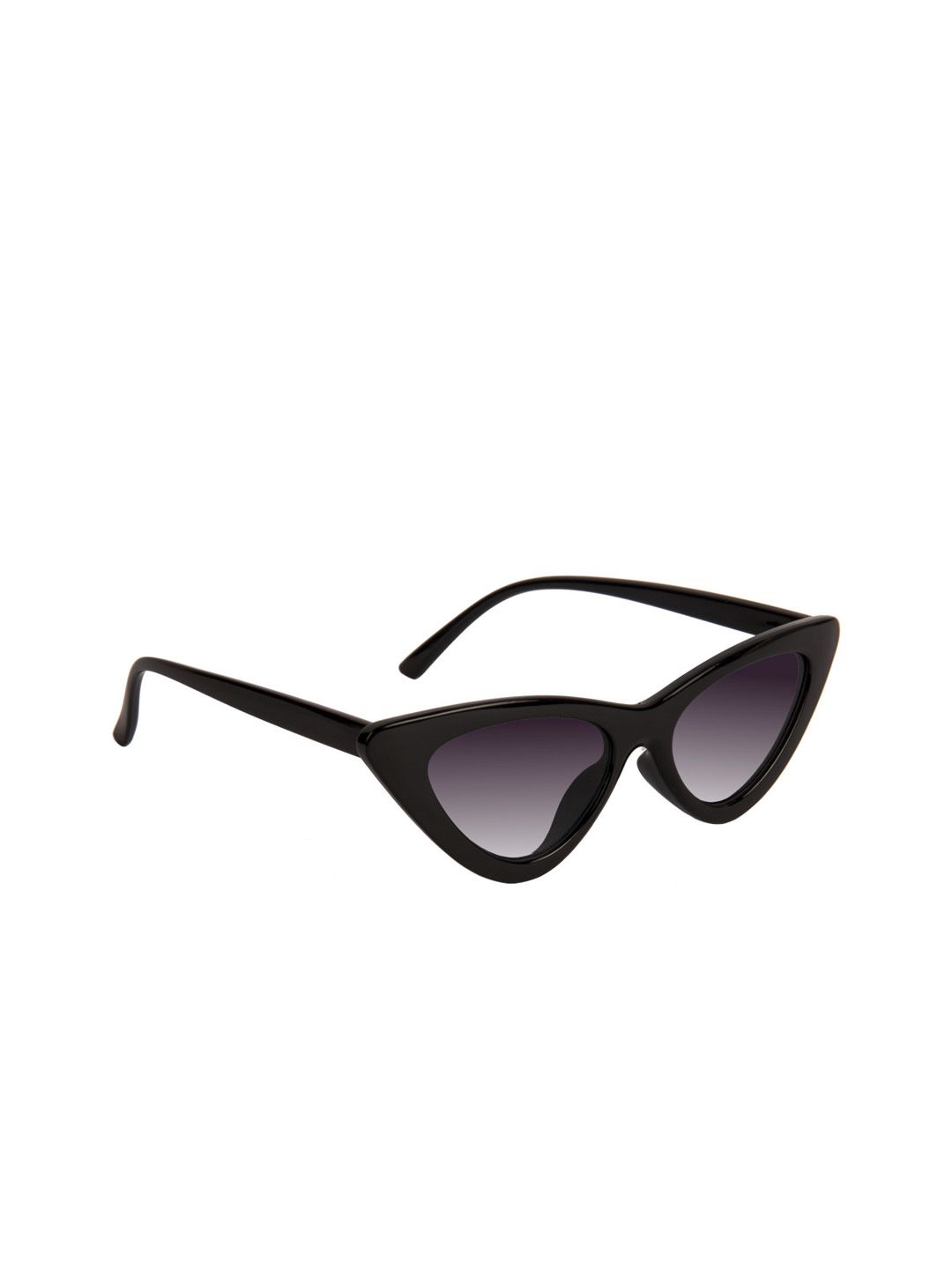 NuVew Women Cateye Sunglasses ES_16009-29-NW-Cat2-PRGY-BLK-CE-60-G Price in India