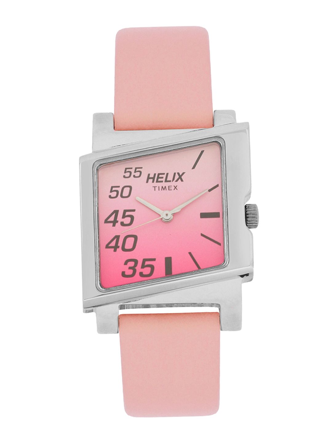 Helix Women Pink Analogue Watch Price in India