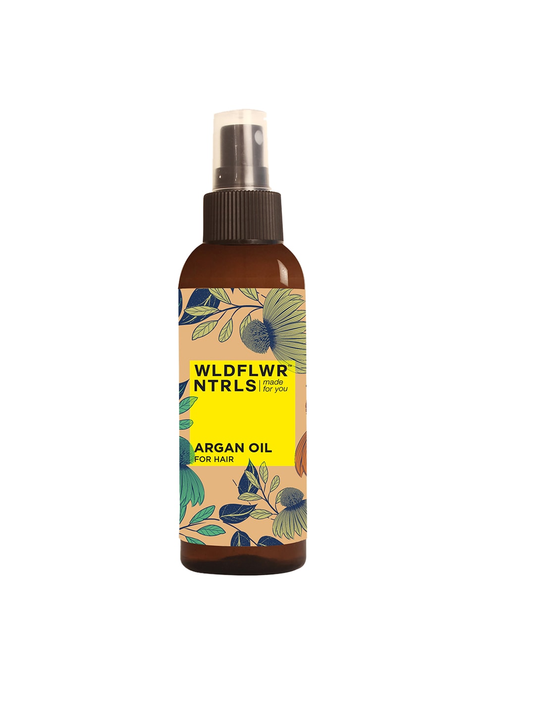 Wildflower Naturals Unisex Brown Argan Hair Oil 100 ml Price in India