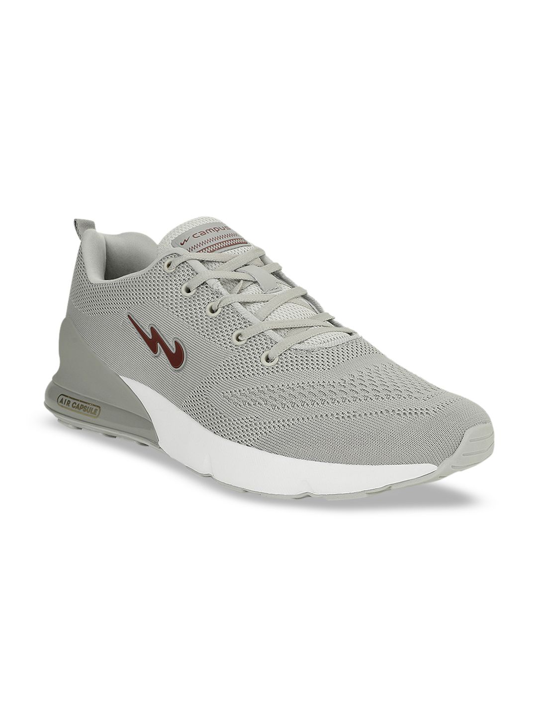 Campus Men Grey Mesh North Running Shoes