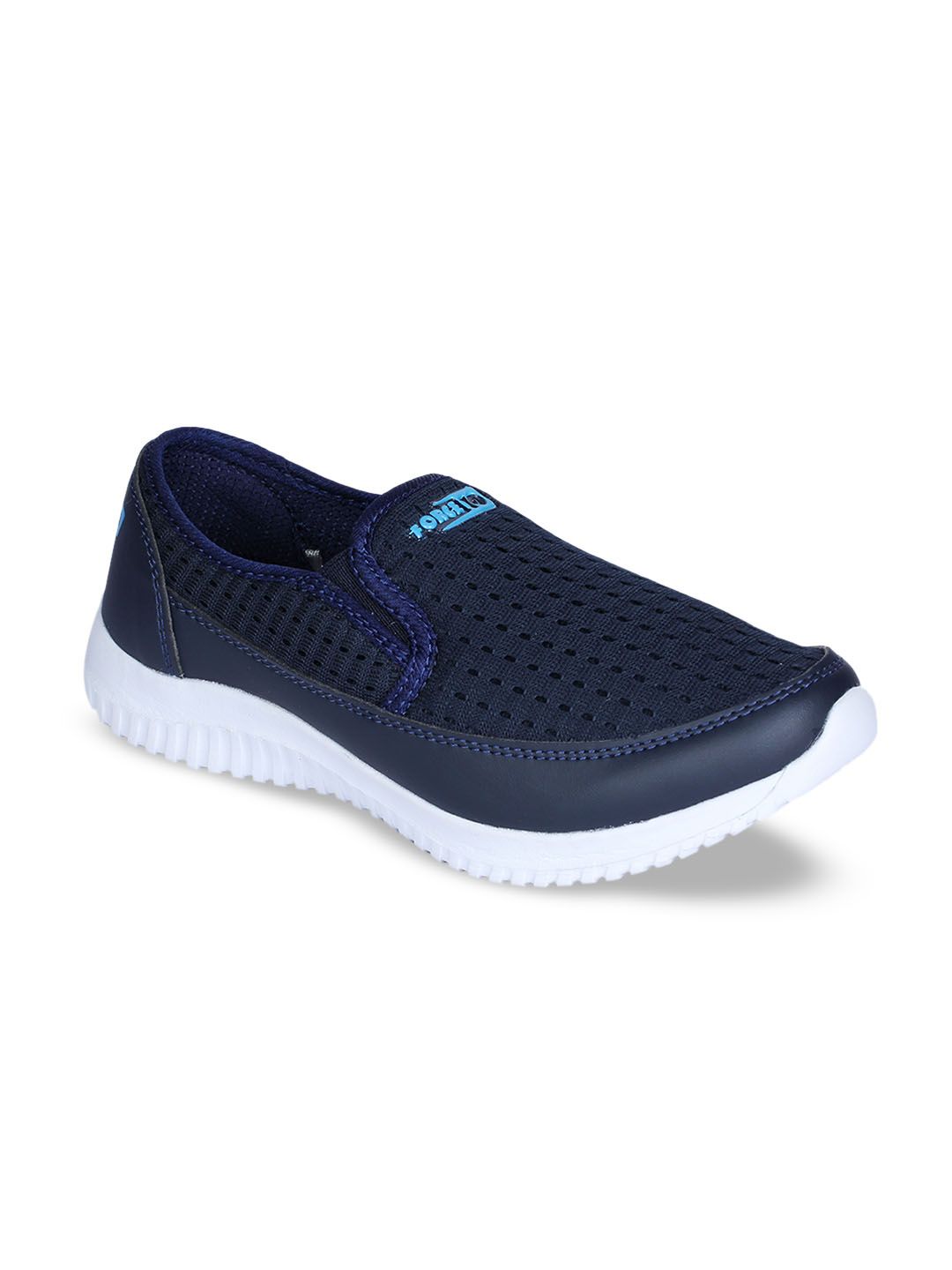 Liberty Women Navy Blue Mesh Walking Shoes Price in India