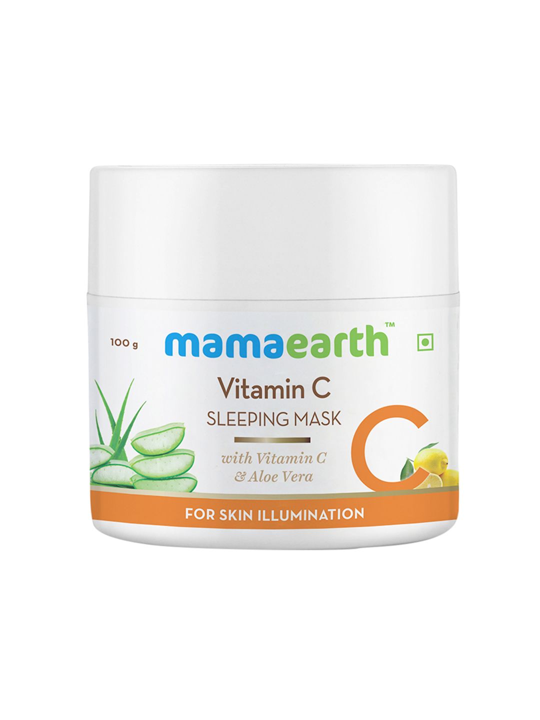 Mamaearth Unisex Vitamin C Sleeping Mask For Skin Illumination 100 g