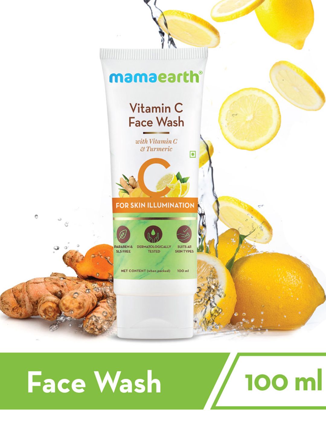 Mamaearth Skin Illumination Vitamin C Face Wash 100 ml