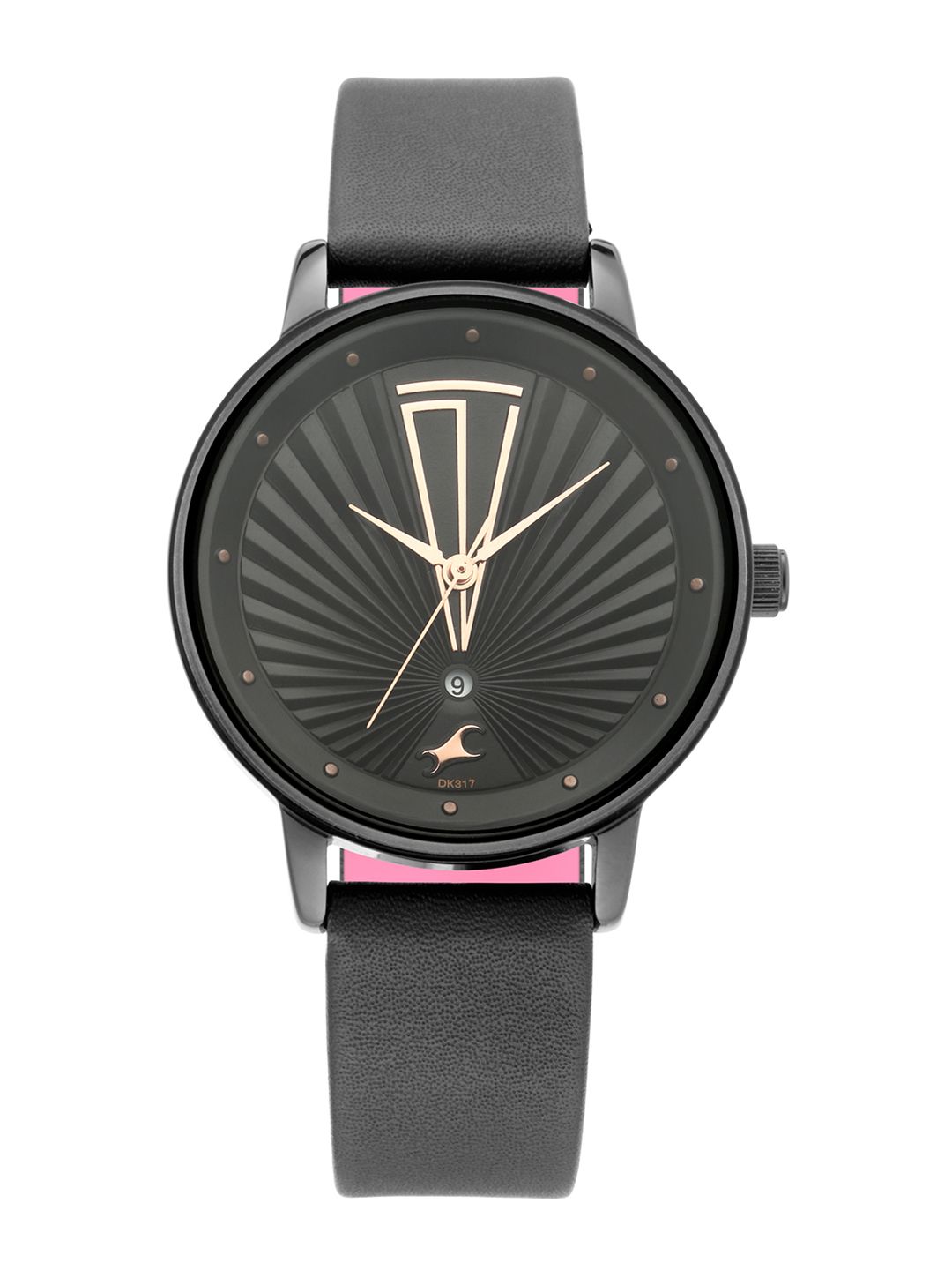 Fastrack Women Black Analogue Watch Price in India