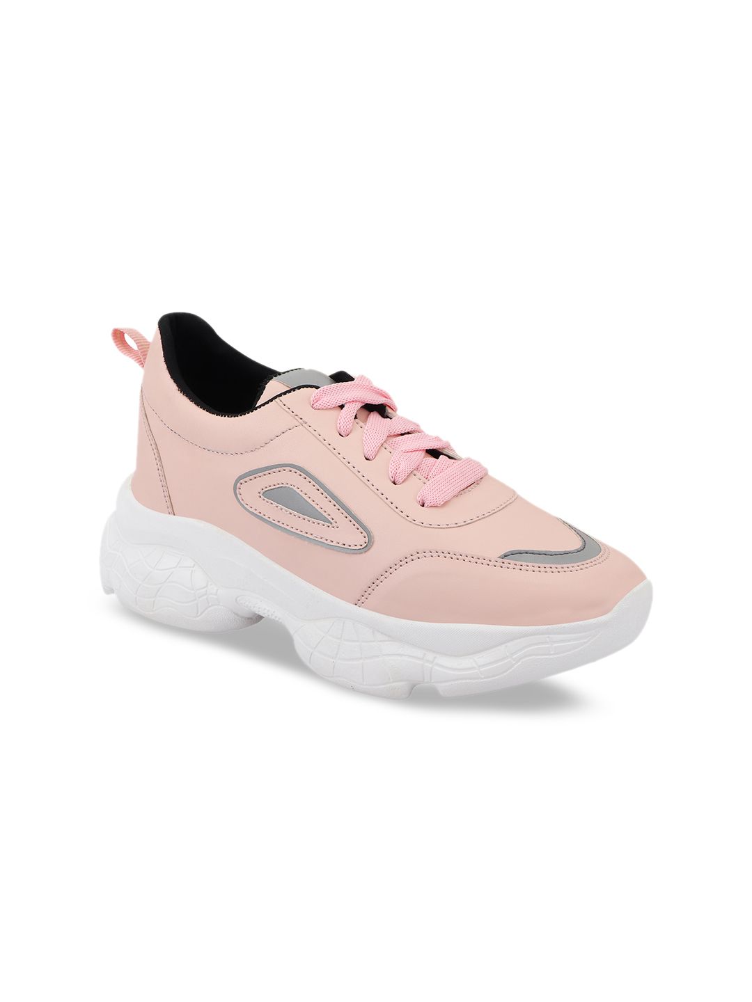 Shoetopia Women Pink Synthetic Walking Shoes Price in India