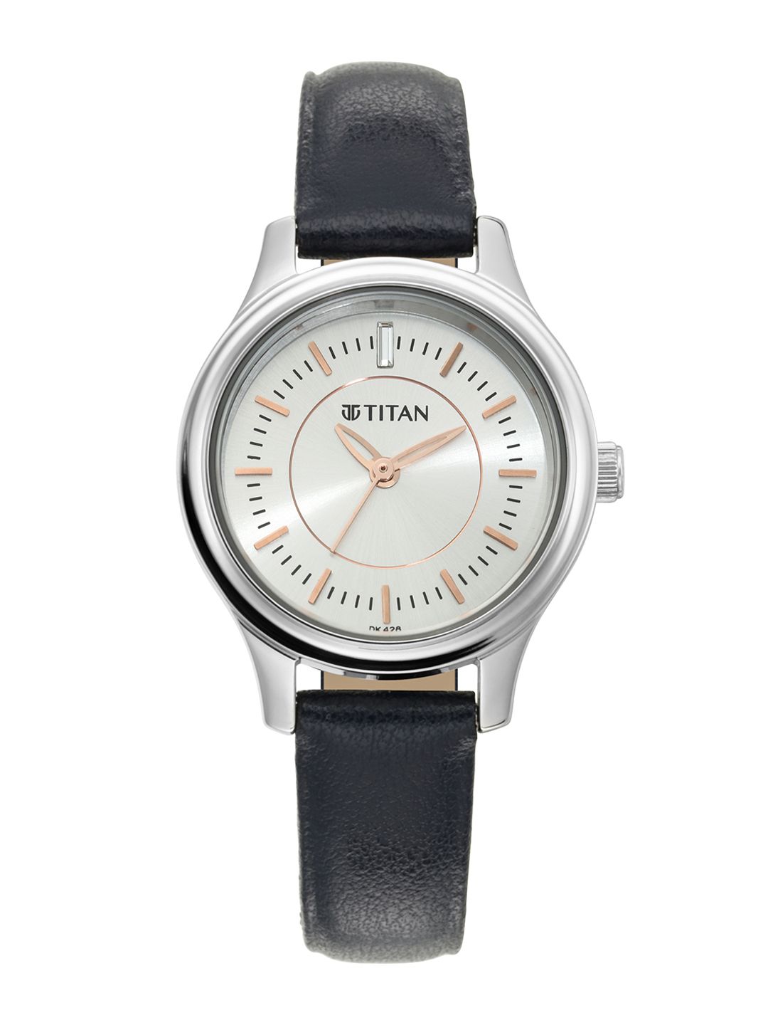 Titan Women Silver-Toned Analogue Watch Price in India