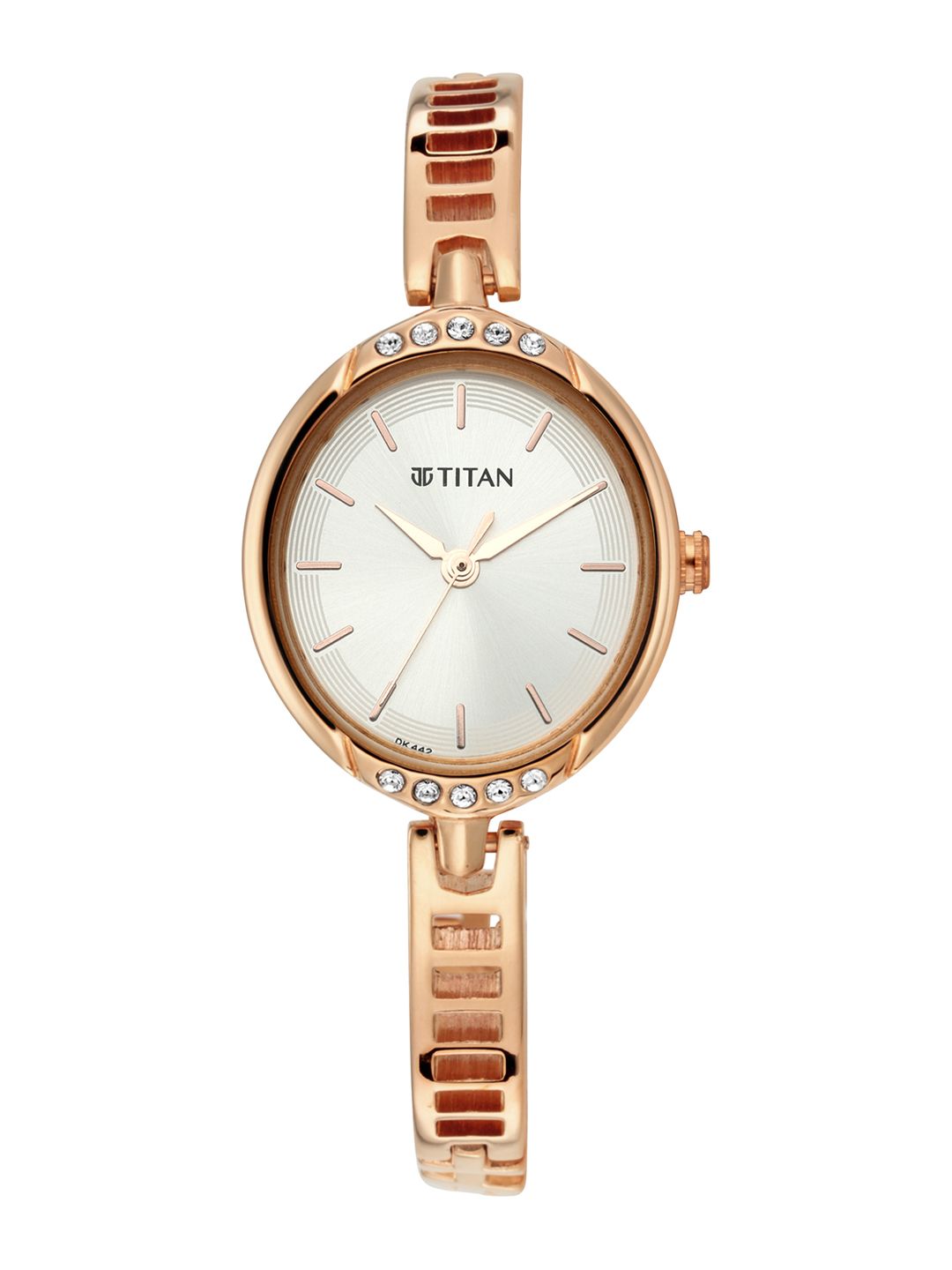 Titan Women Steel & Rose Gold Analogue Watch 2637WM01 Price in India