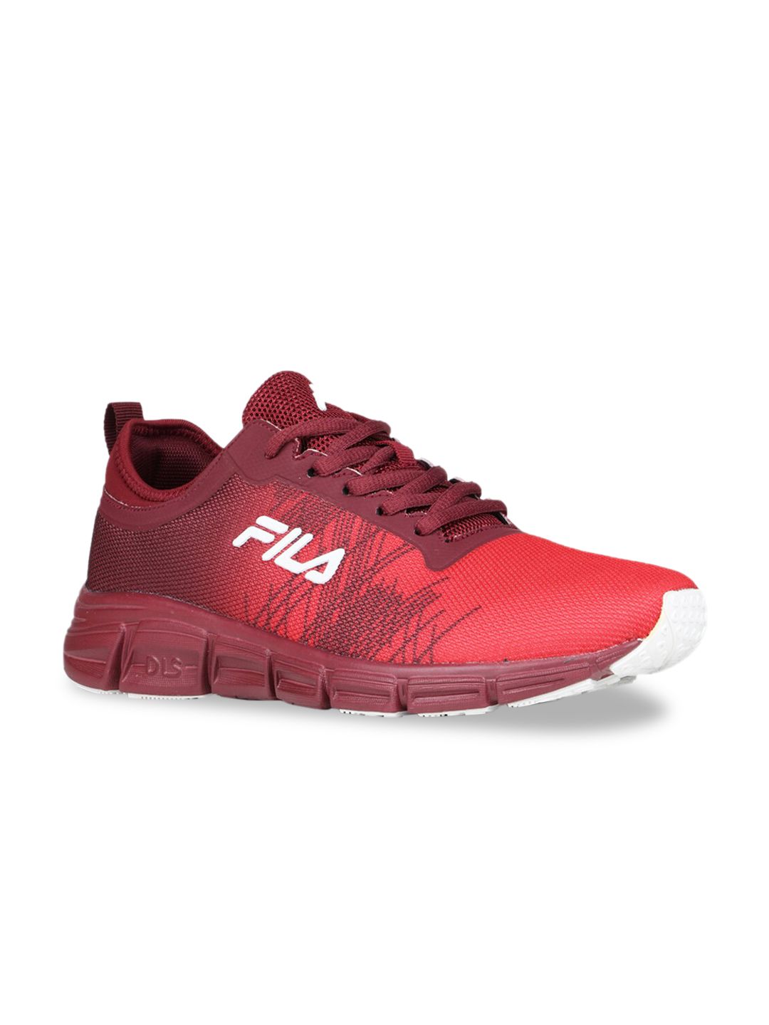 FILA Women Red PU Running Shoes Price in India