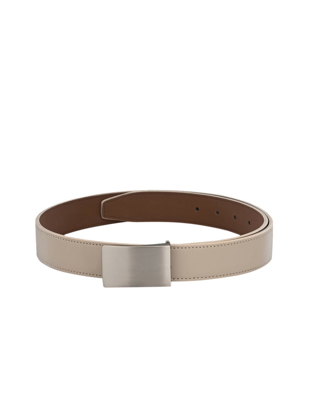 Calvadoss Women Beige Solid Belt Price in India