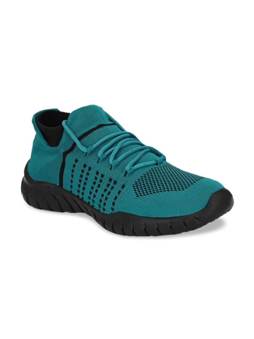 AfroJack Men Green Running Shoes