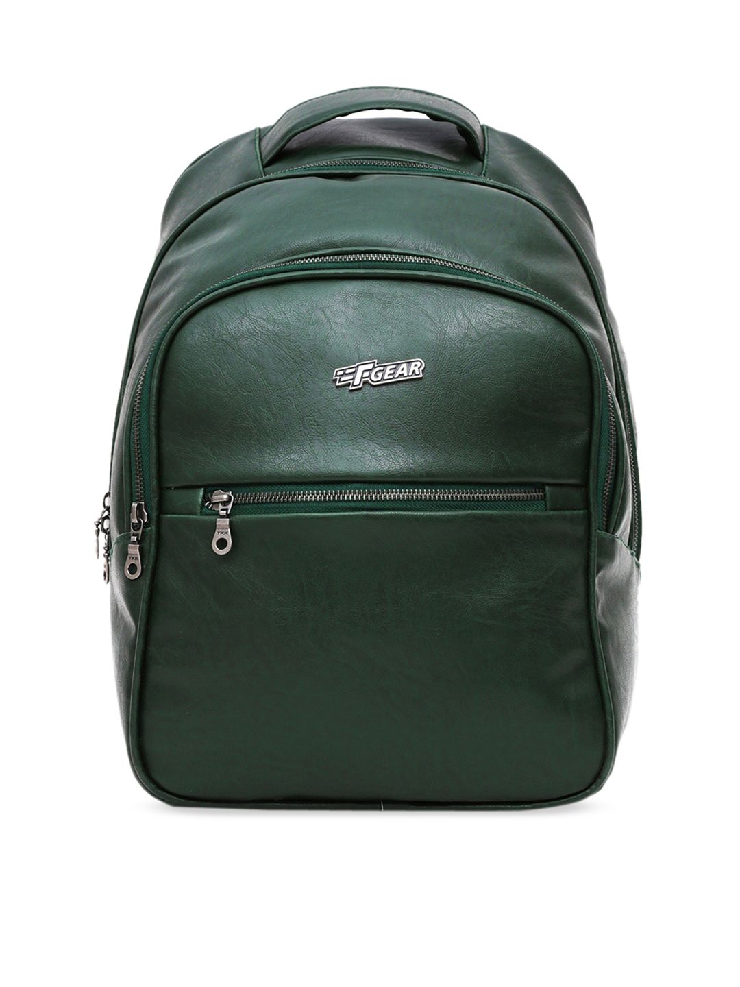 F Gear Unisex Green Solid Glorious Bottle Backpack Price in India