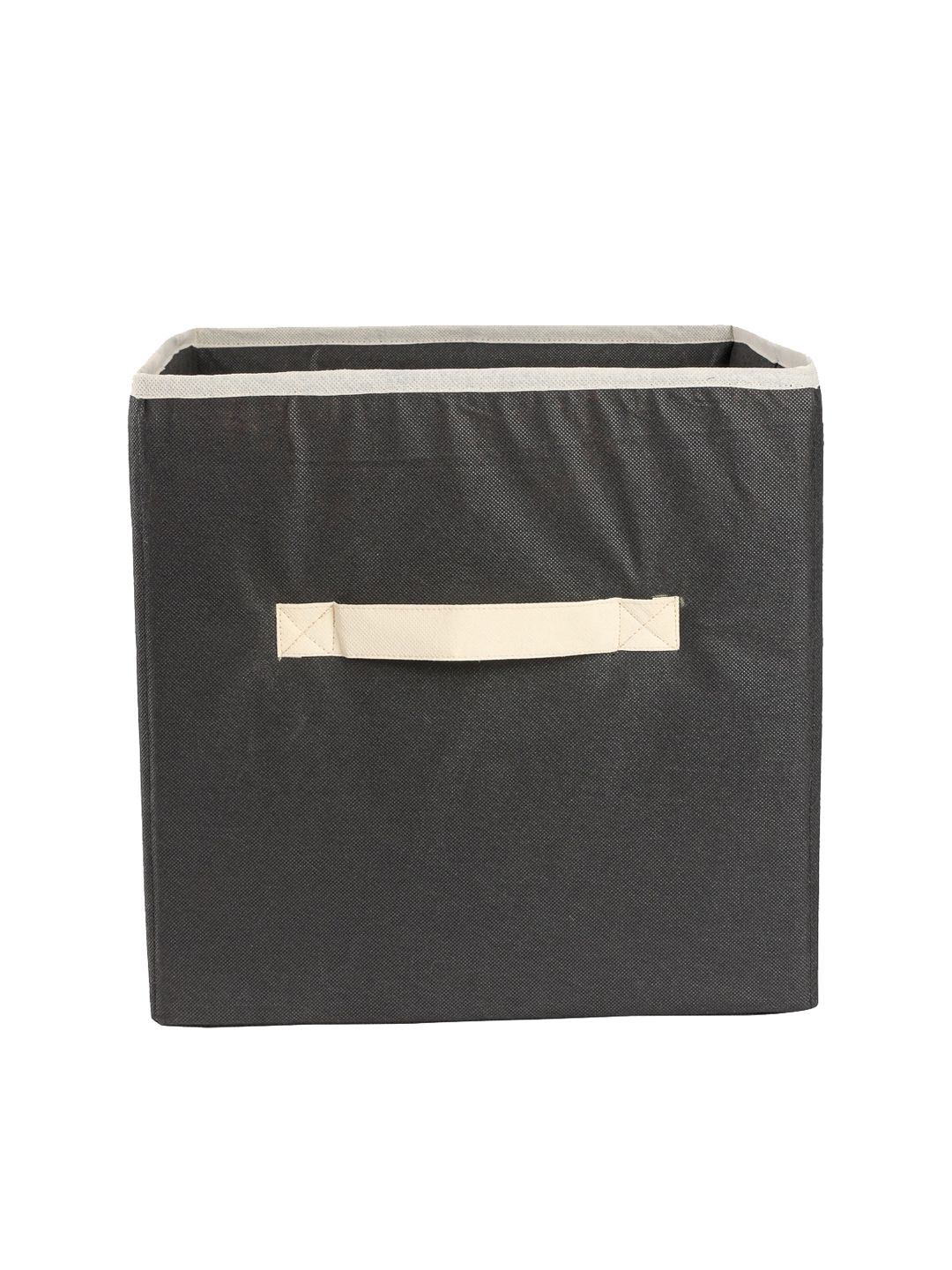 My Gift Booth Black Solid Solid Collapsible Storage Cube Price in India