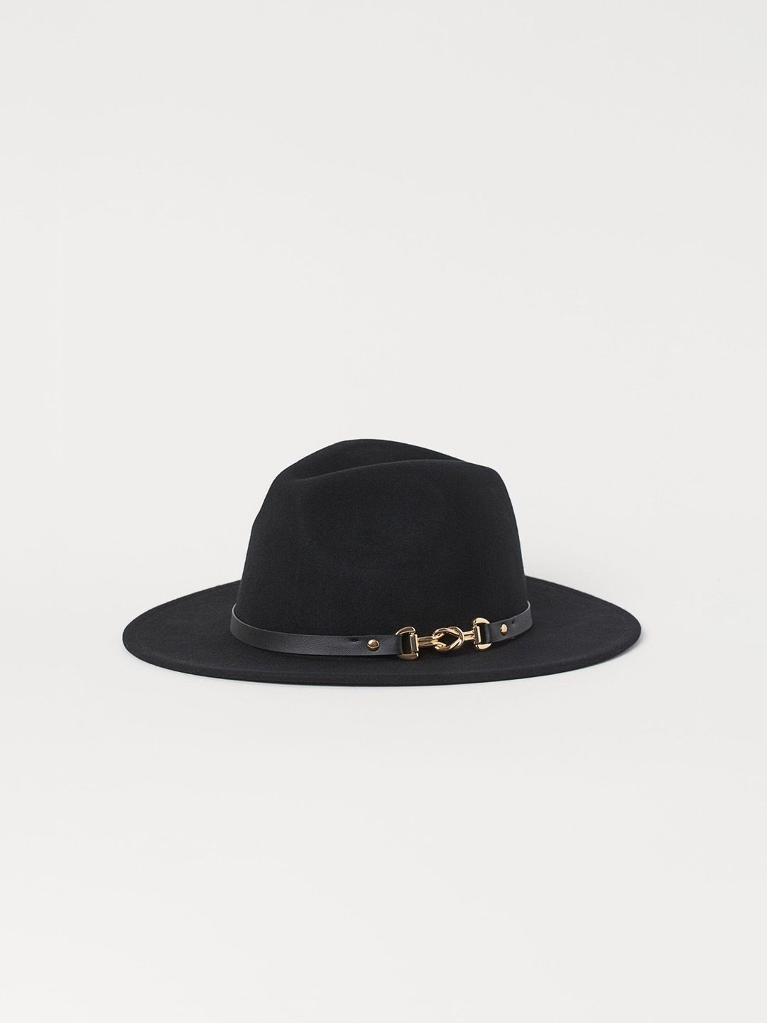 H&M Women Black Felted Wool Hat Price in India