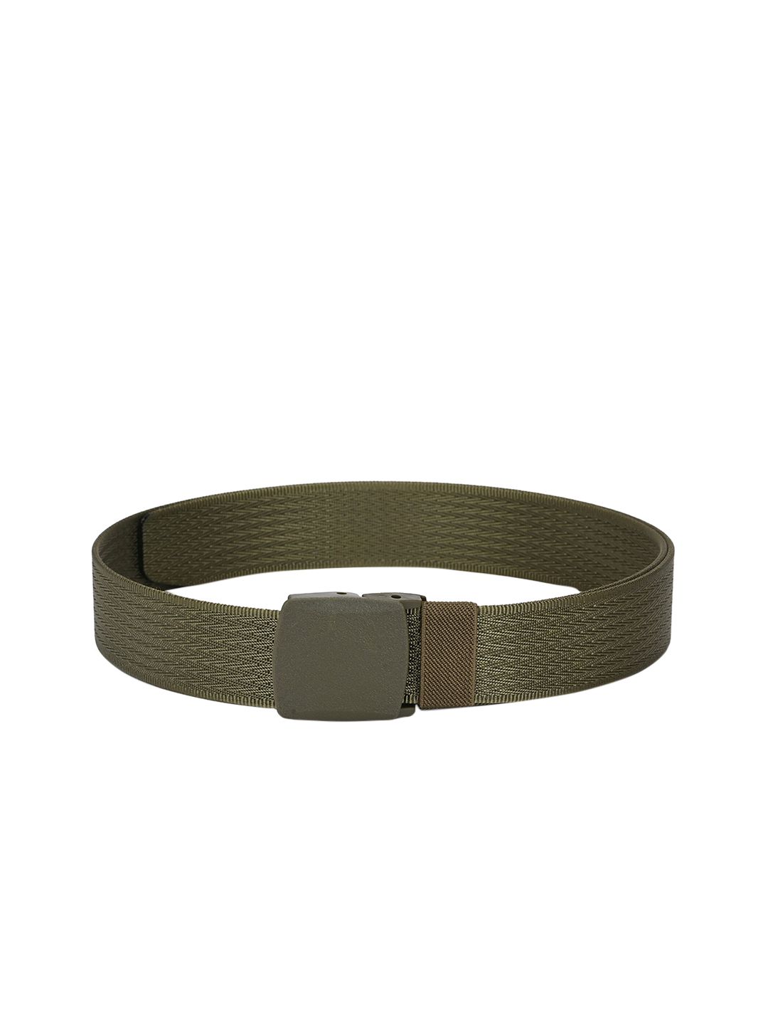 Calvadoss Women Olive Green Woven Design Belt Price in India