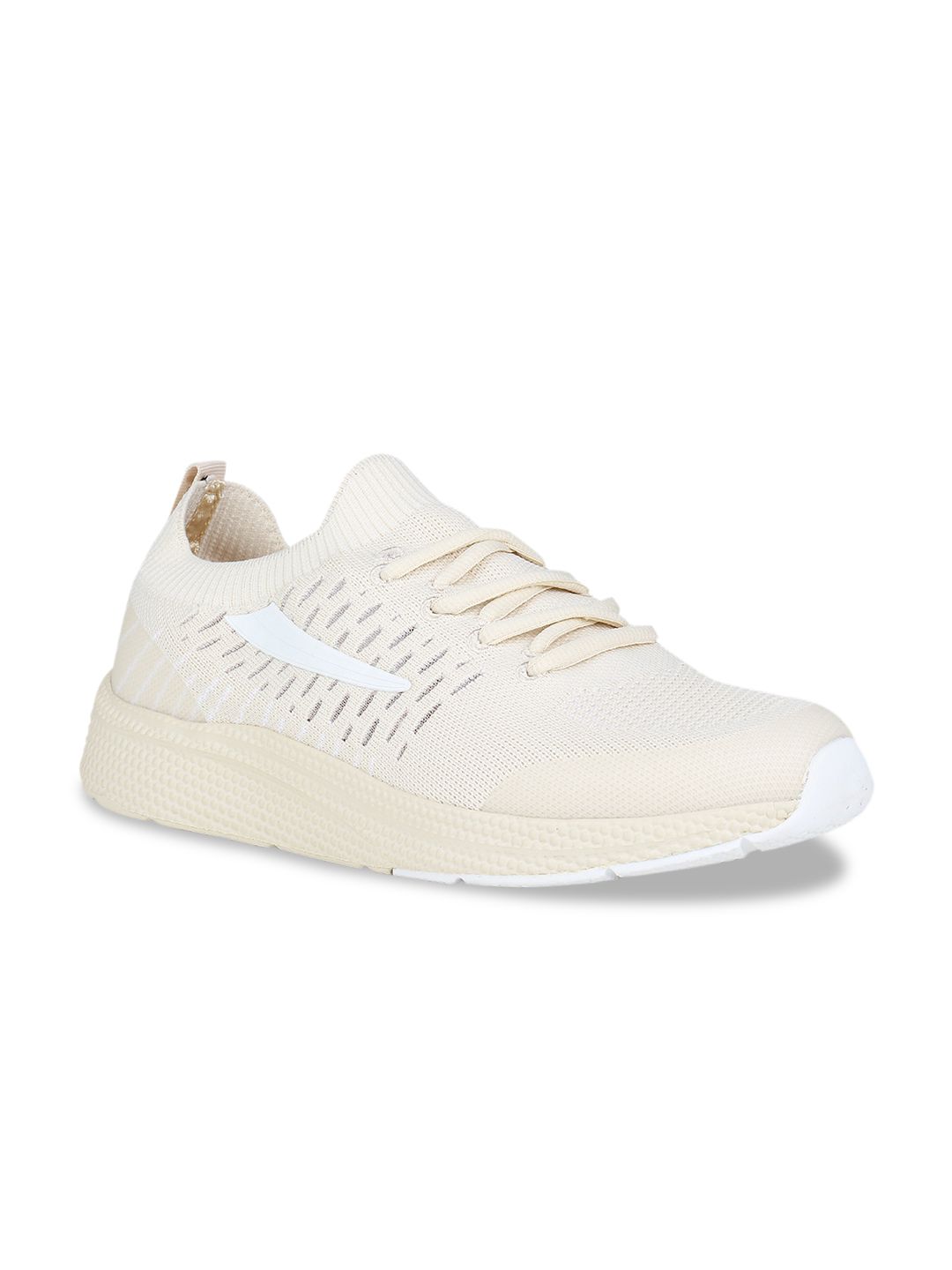 FILA Women Off-White PU Running Shoes Price in India