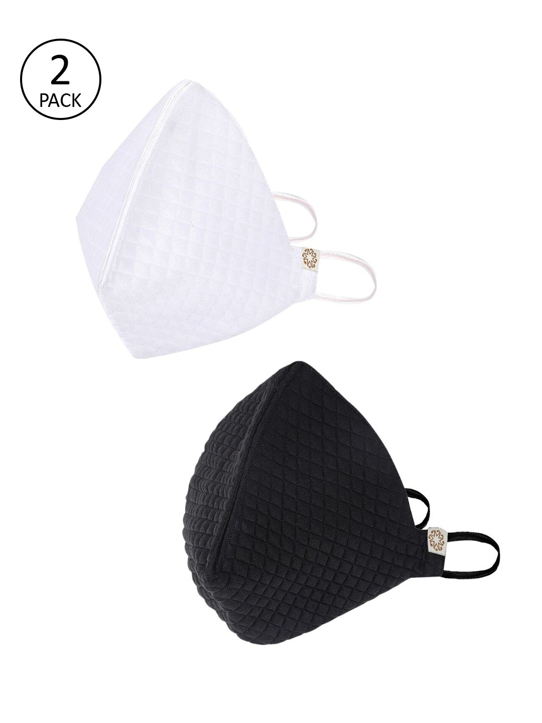 VASTRAMAY Unisex 2Pcs 4Ply Protective Outdoor Face Masks Price in India