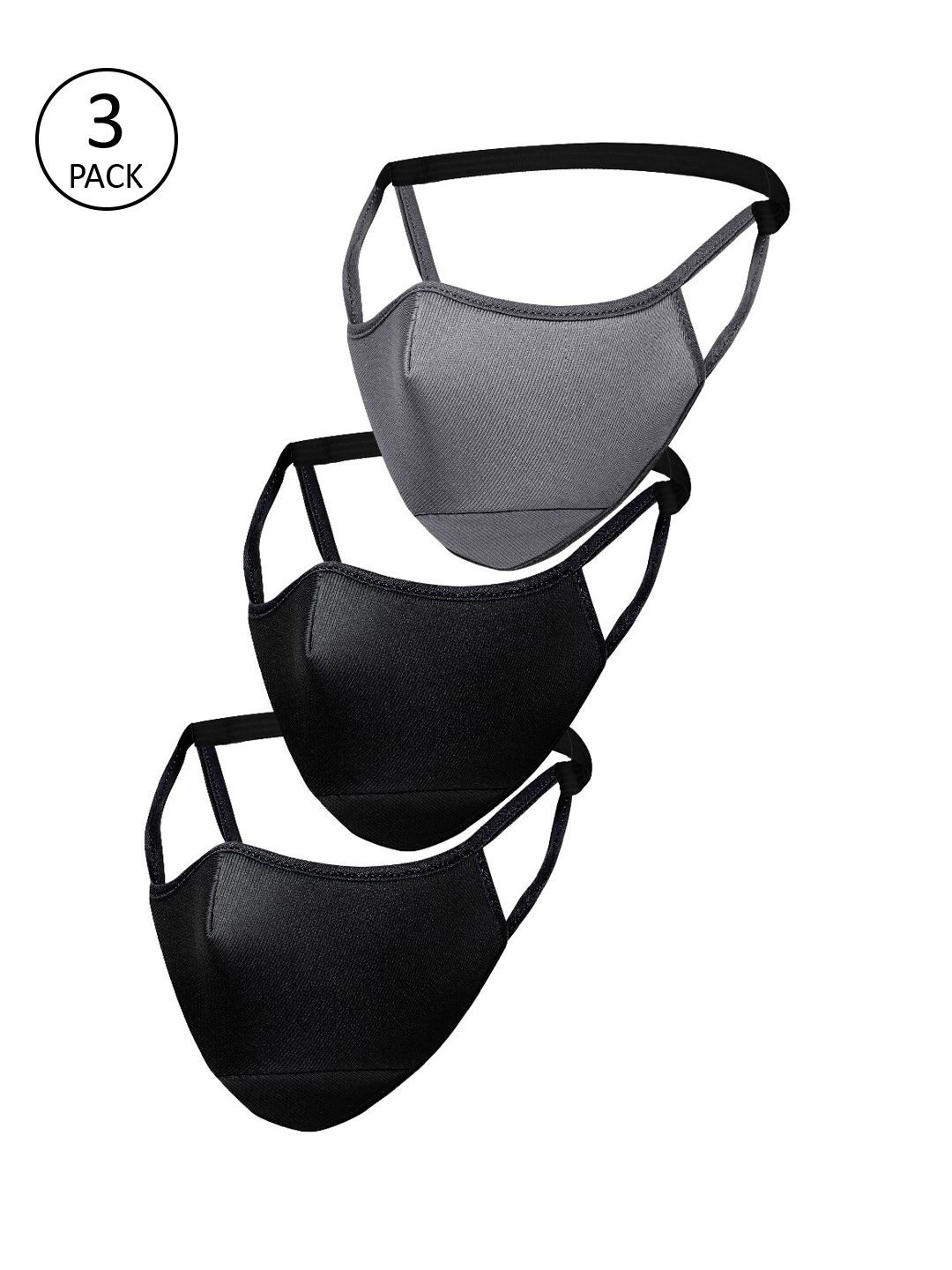 Impulse Adults Pack of 3 Reusable 4-Ply Outdoor Masks Price in India