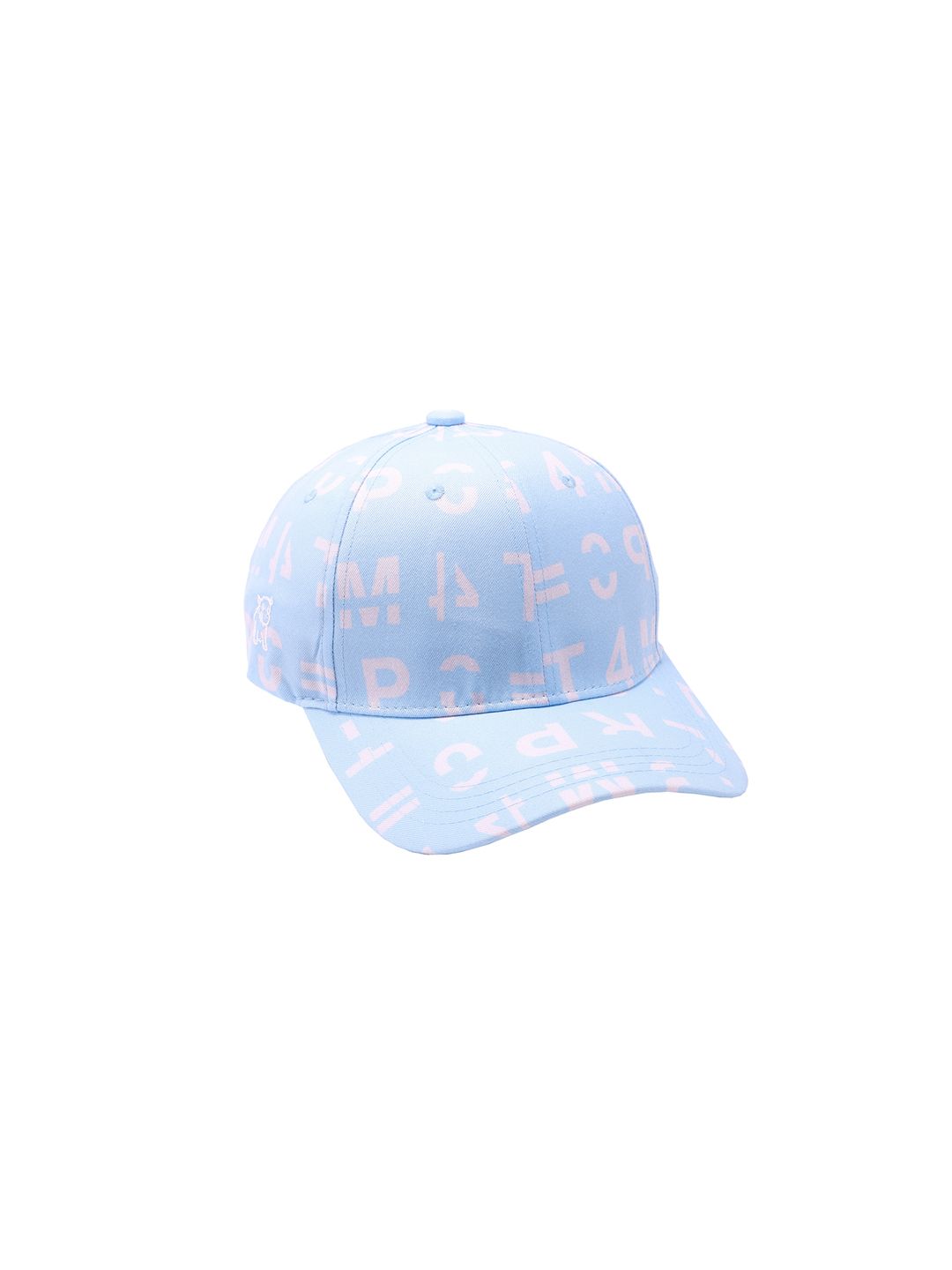 Cap Shap Unisex Blue & Pink Printed Baseball Cap Price in India