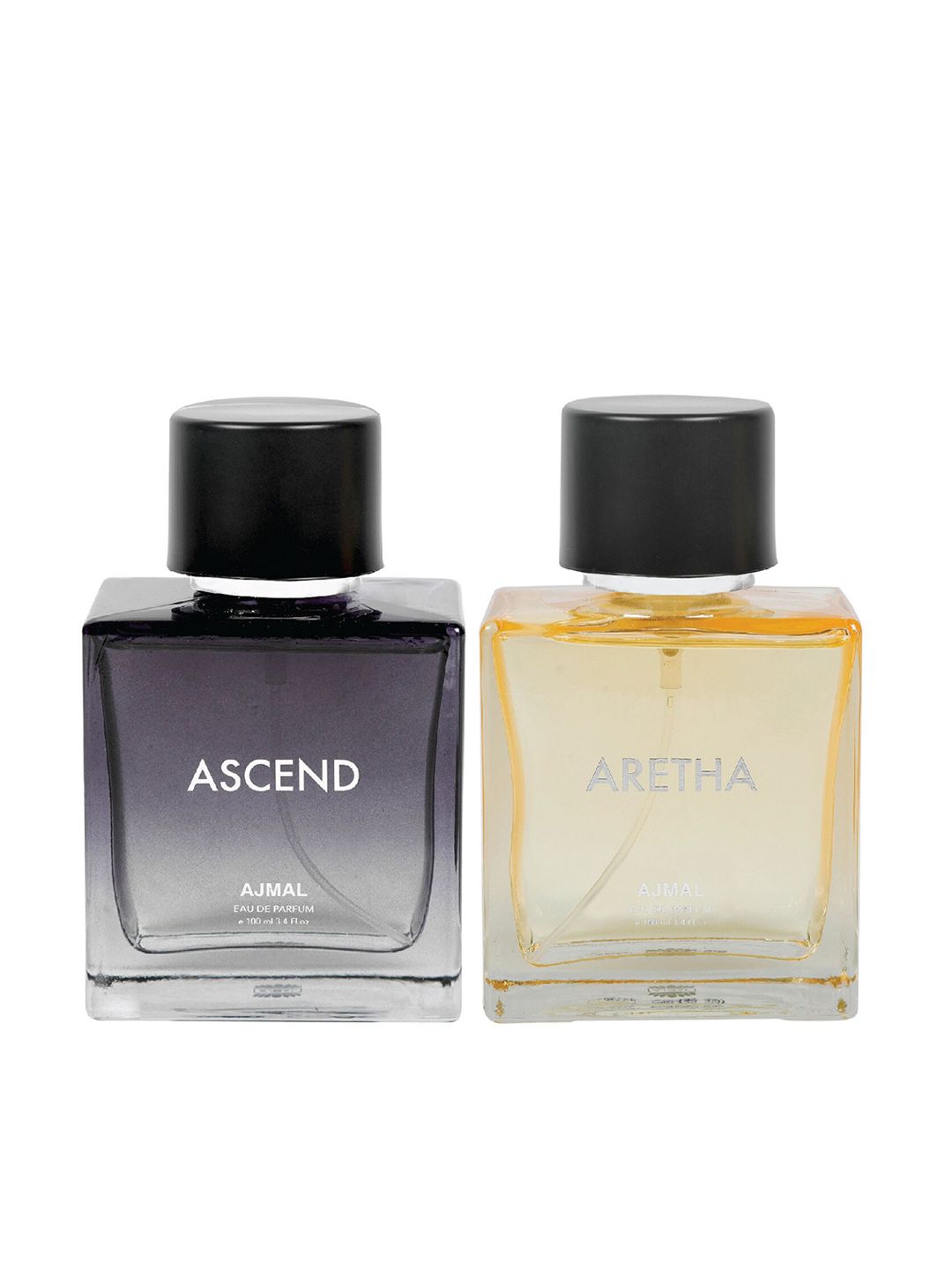 Ajmal Unisex Set of 2 Ascend  EDP & Aretha EDP 100ML each Price in India