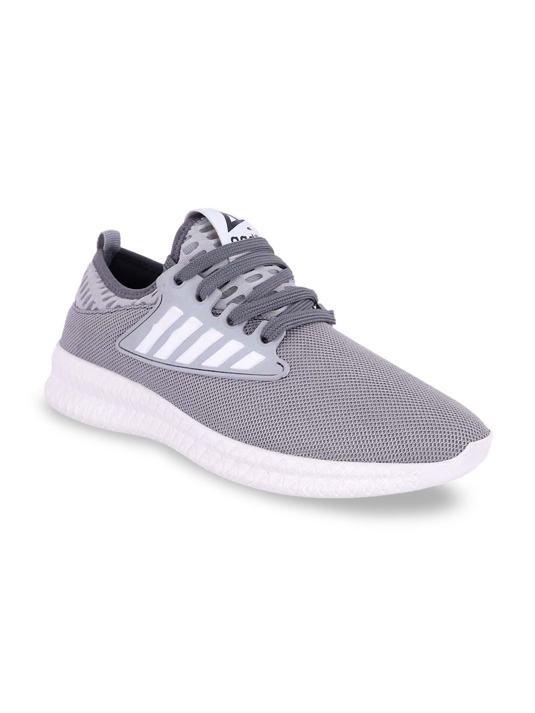 aadi Men Grey Mesh Running Shoes