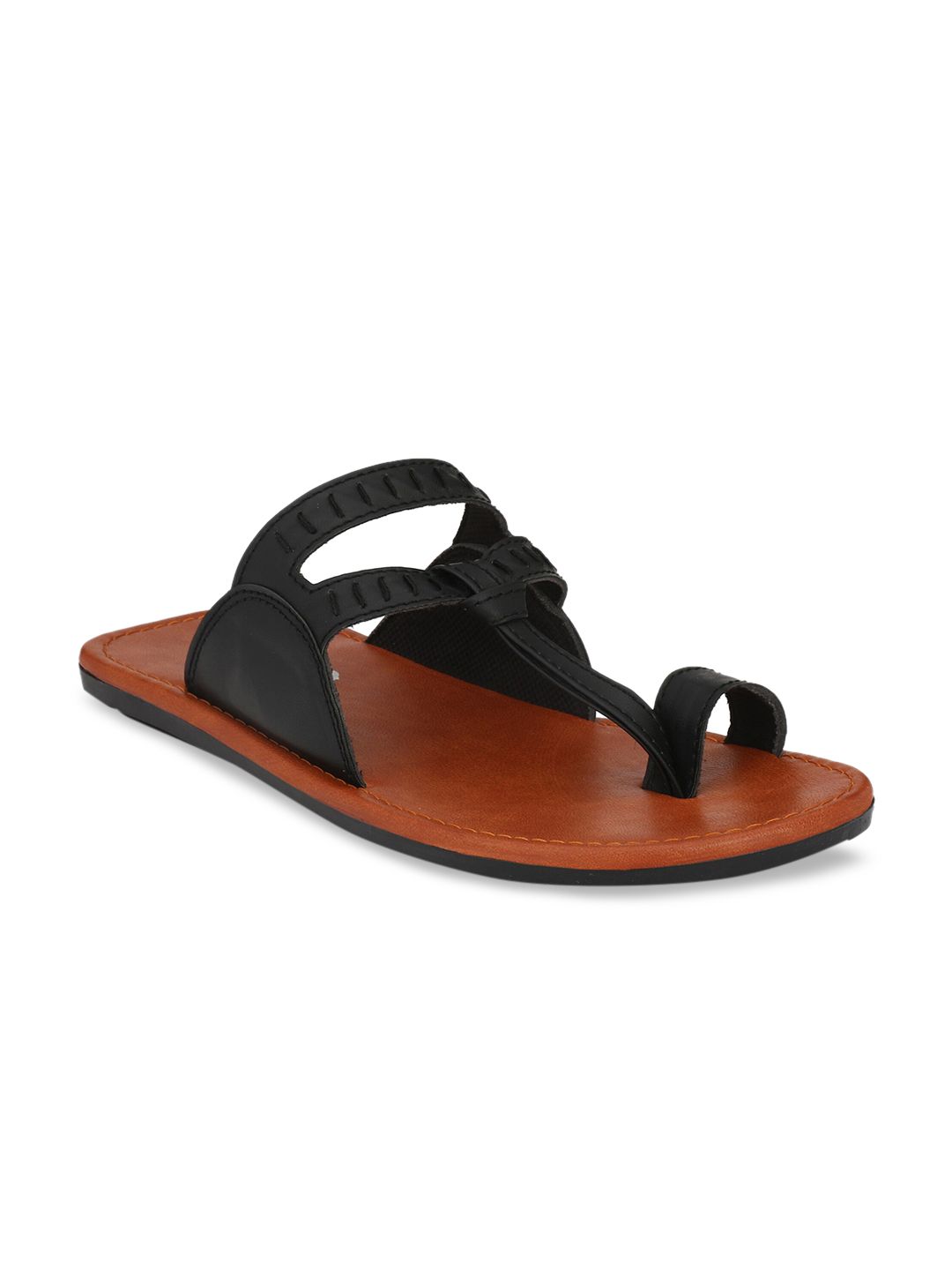 Big Fox Men Black Sandals