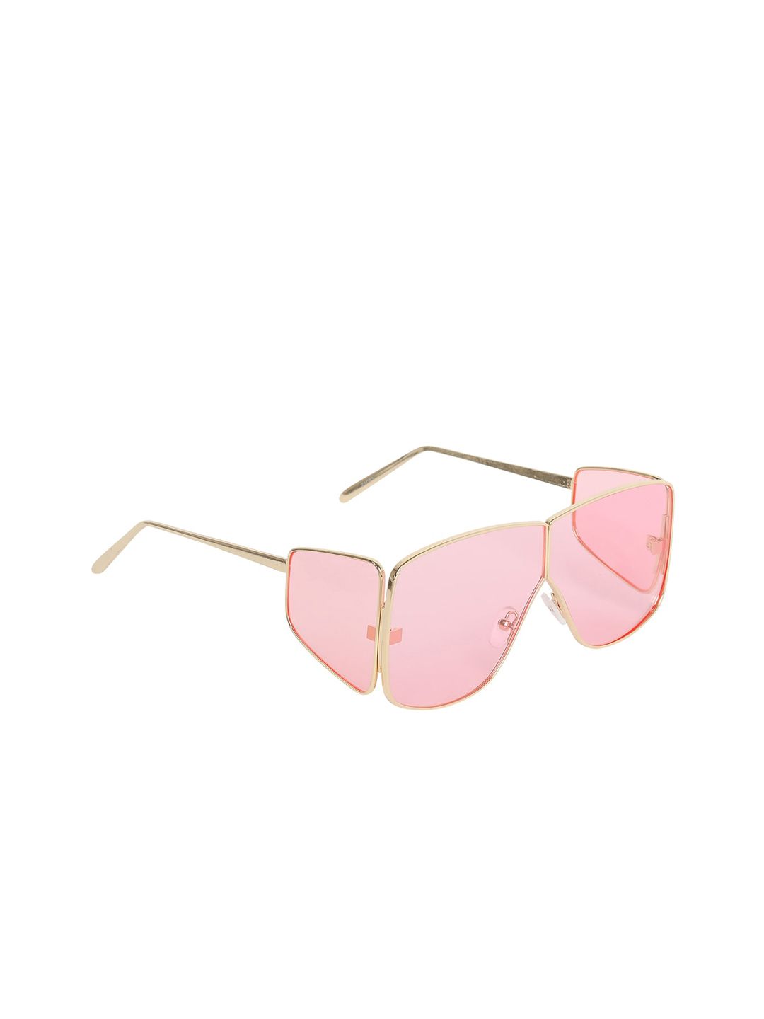 CRIBA Unisex Oversized Sunglasses BADSHAHS_PINK_001A Price in India