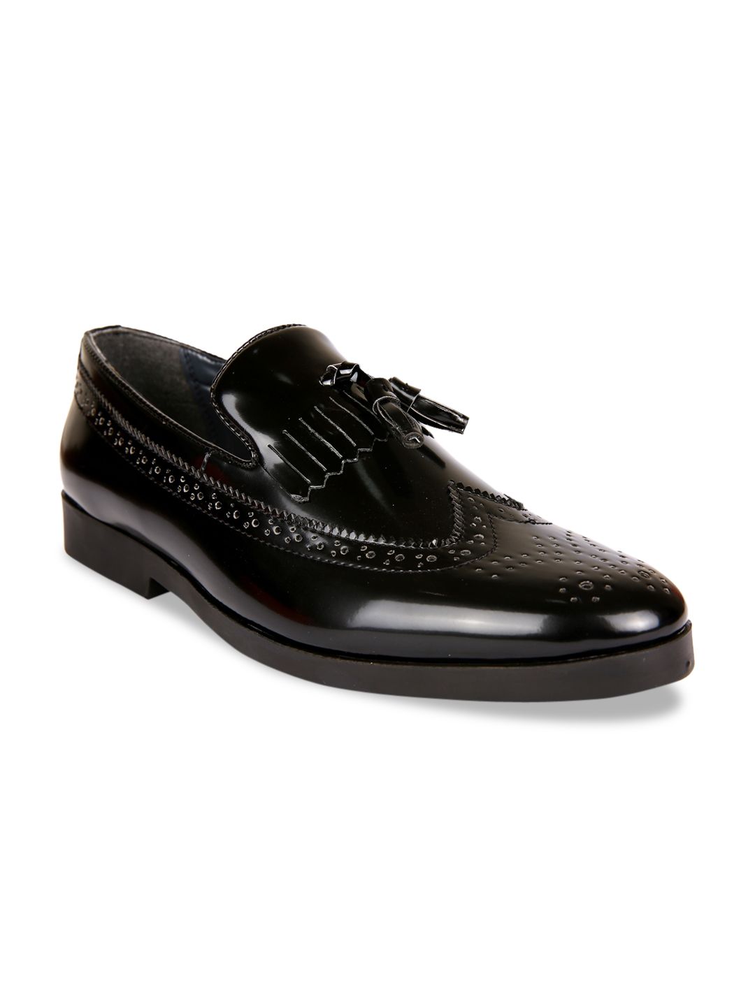 San Frissco Men Black Loafers