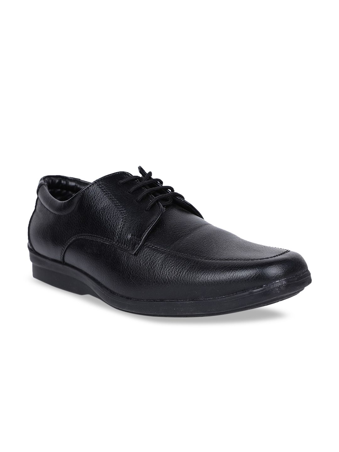 Bata Men Black Solid Formal Derbys