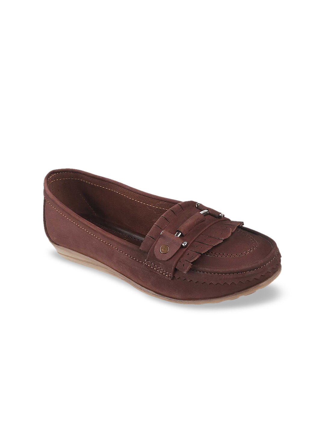Catwalk Women Brown Loafers Price in India