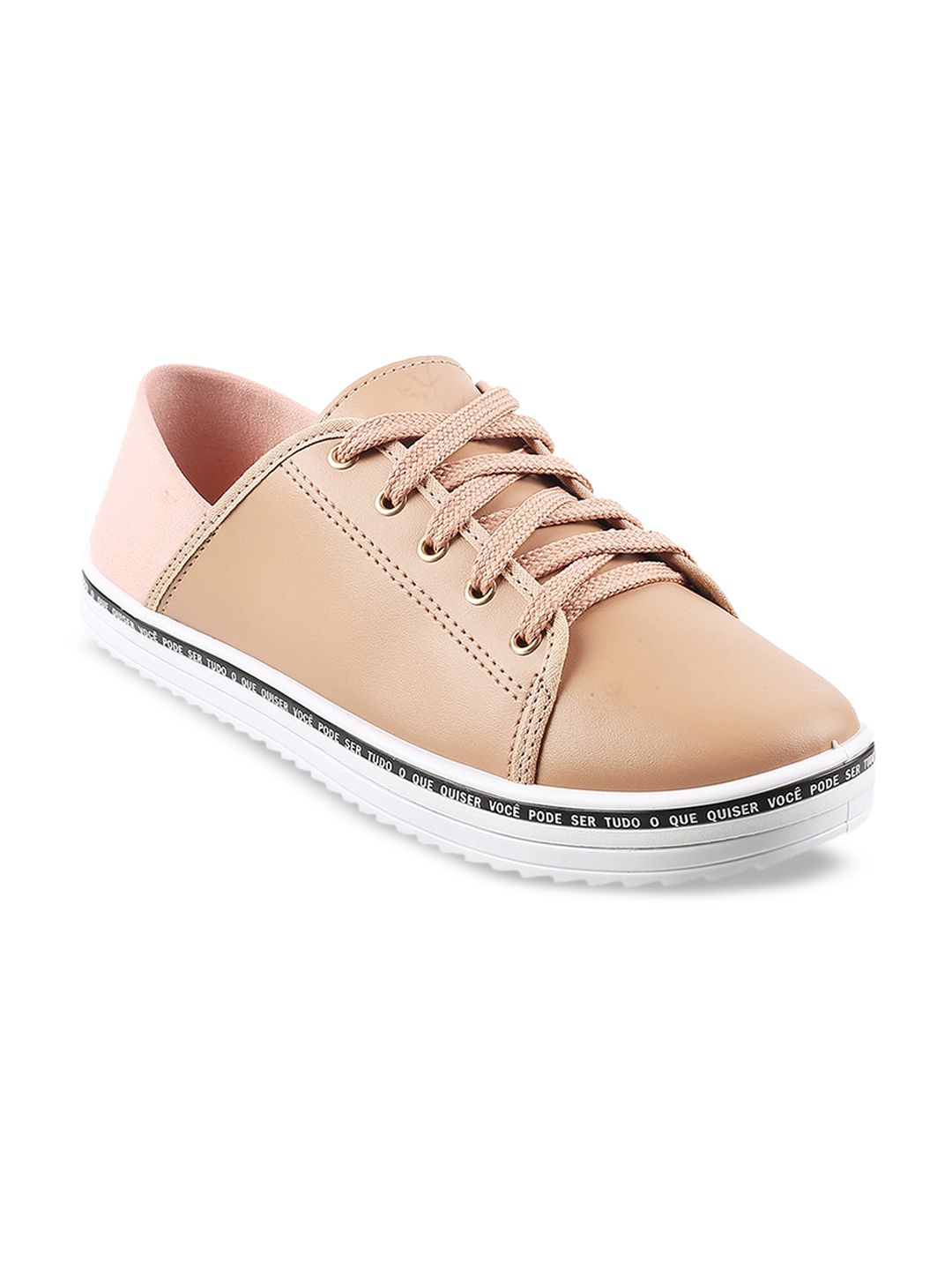 Mochi Women Pink Sneakers Price in India