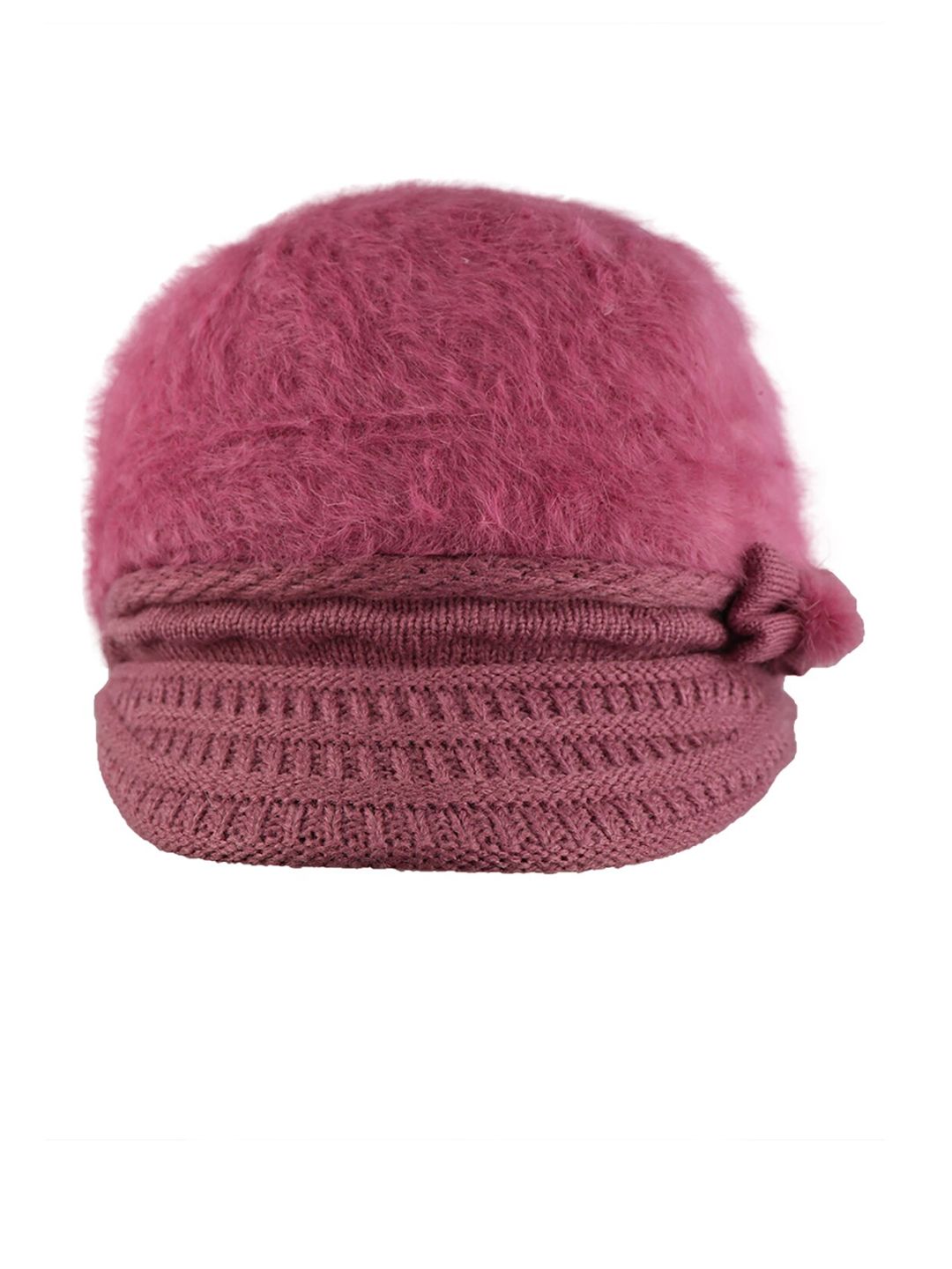 iSWEVEN Unisex Pink Solid Woven Expandable Visor Cap Price in India