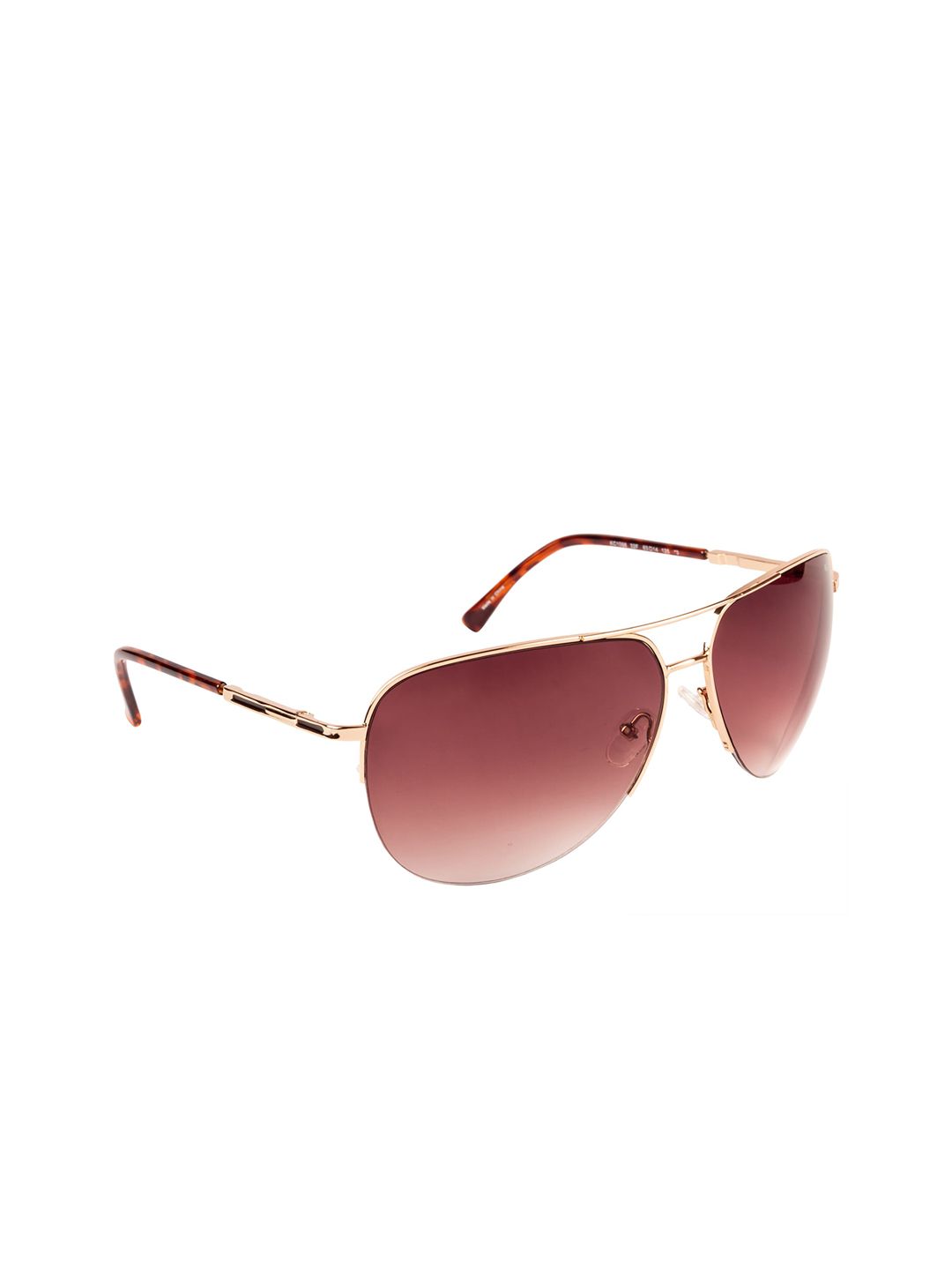 Kenneth Cole Women UV Protected Aviator Sunglasses KC1098 00 32F Price in India